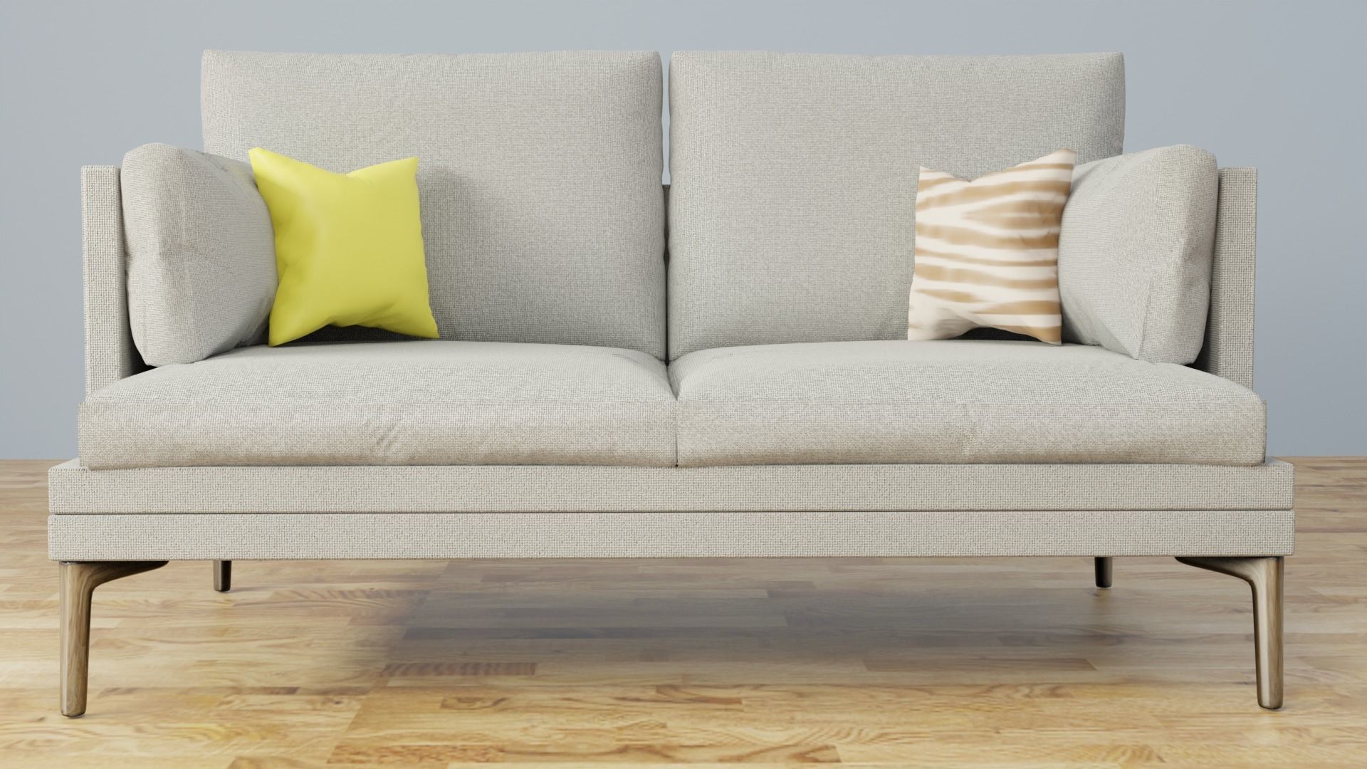 Modern Livingroom Set 3D model_4