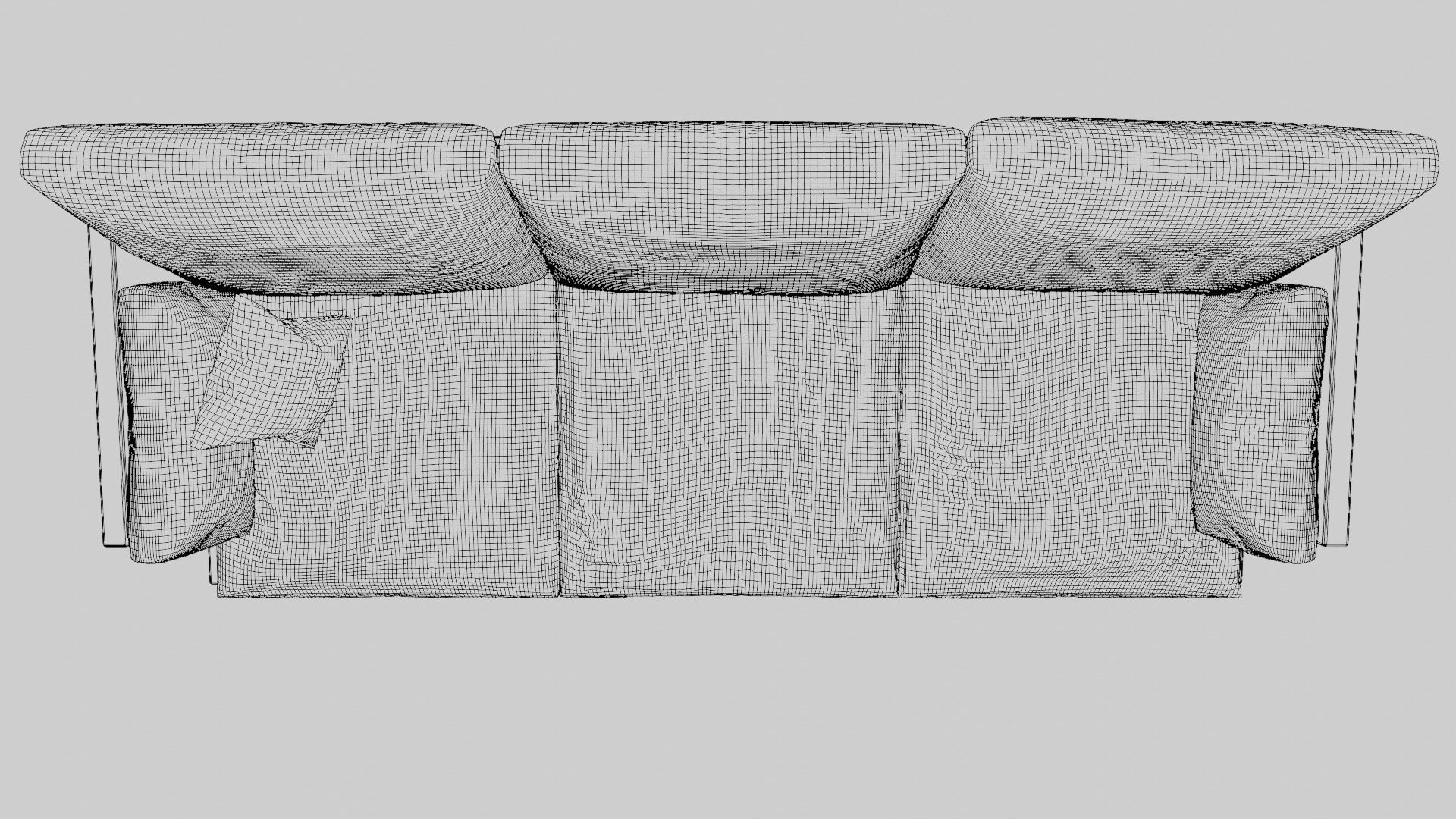 Modern Livingroom Set 3D model_13