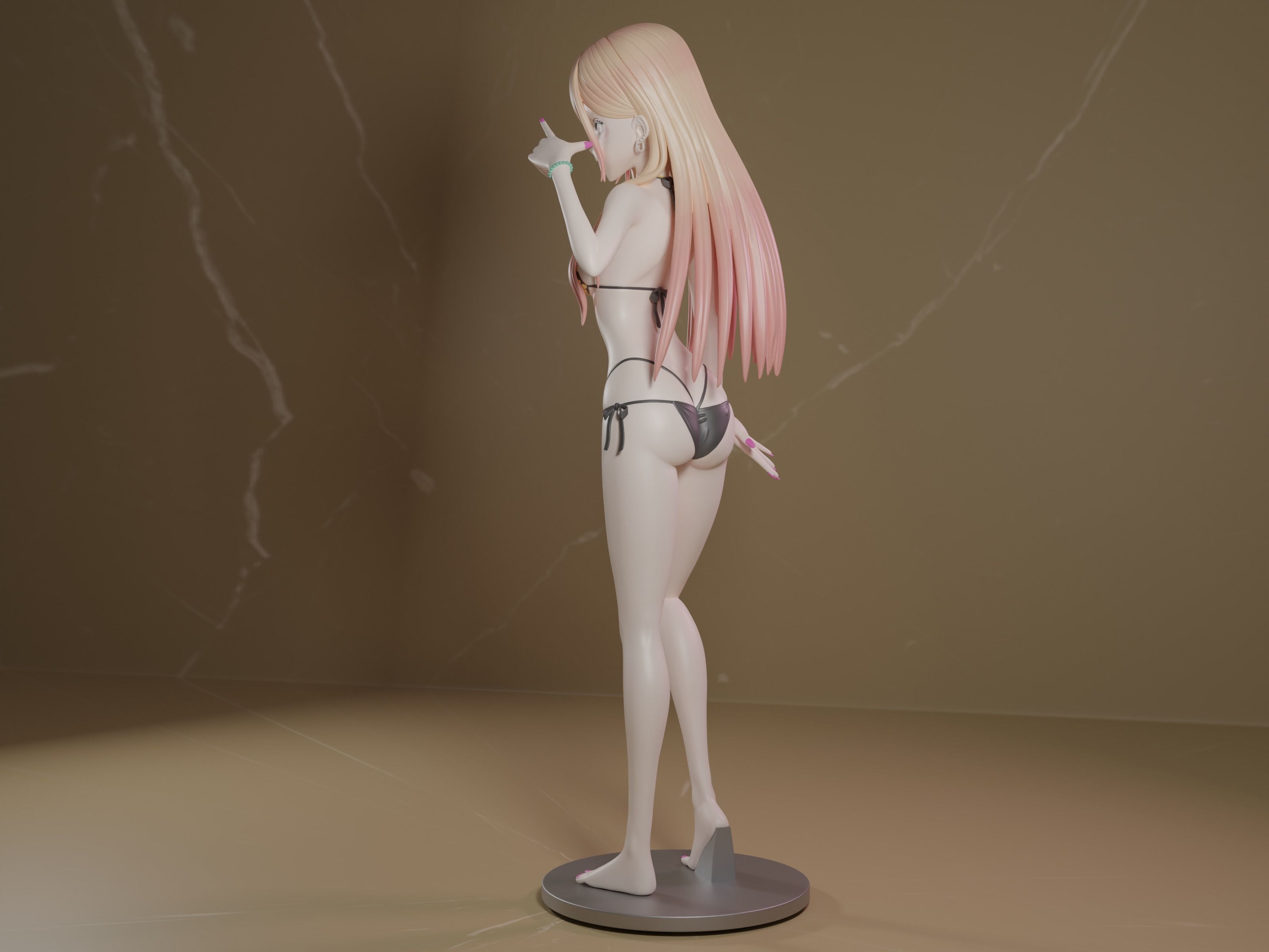 Marin bundle figure 3D Model Collection_10