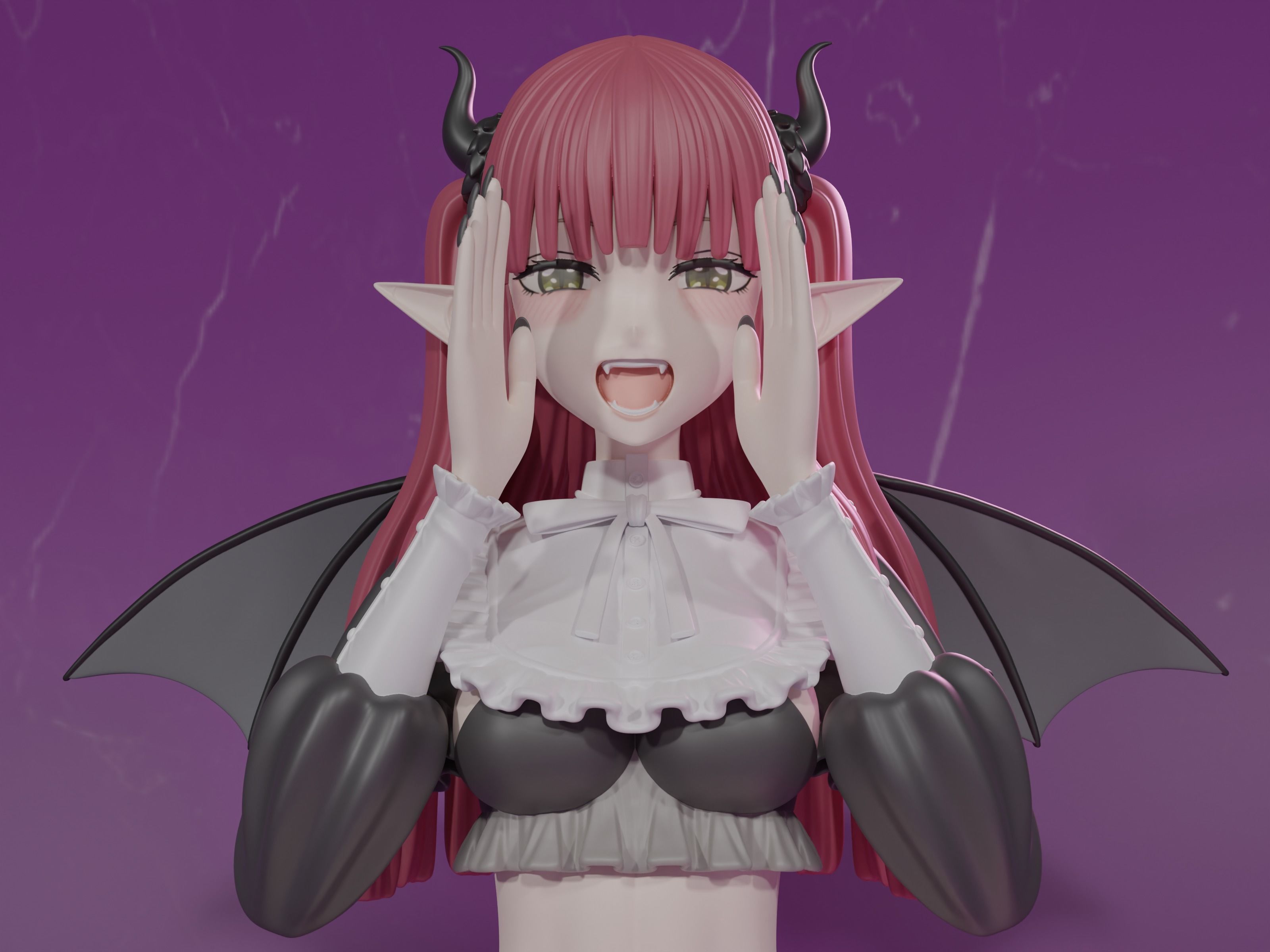 Marin bundle figure 3D Model Collection_18