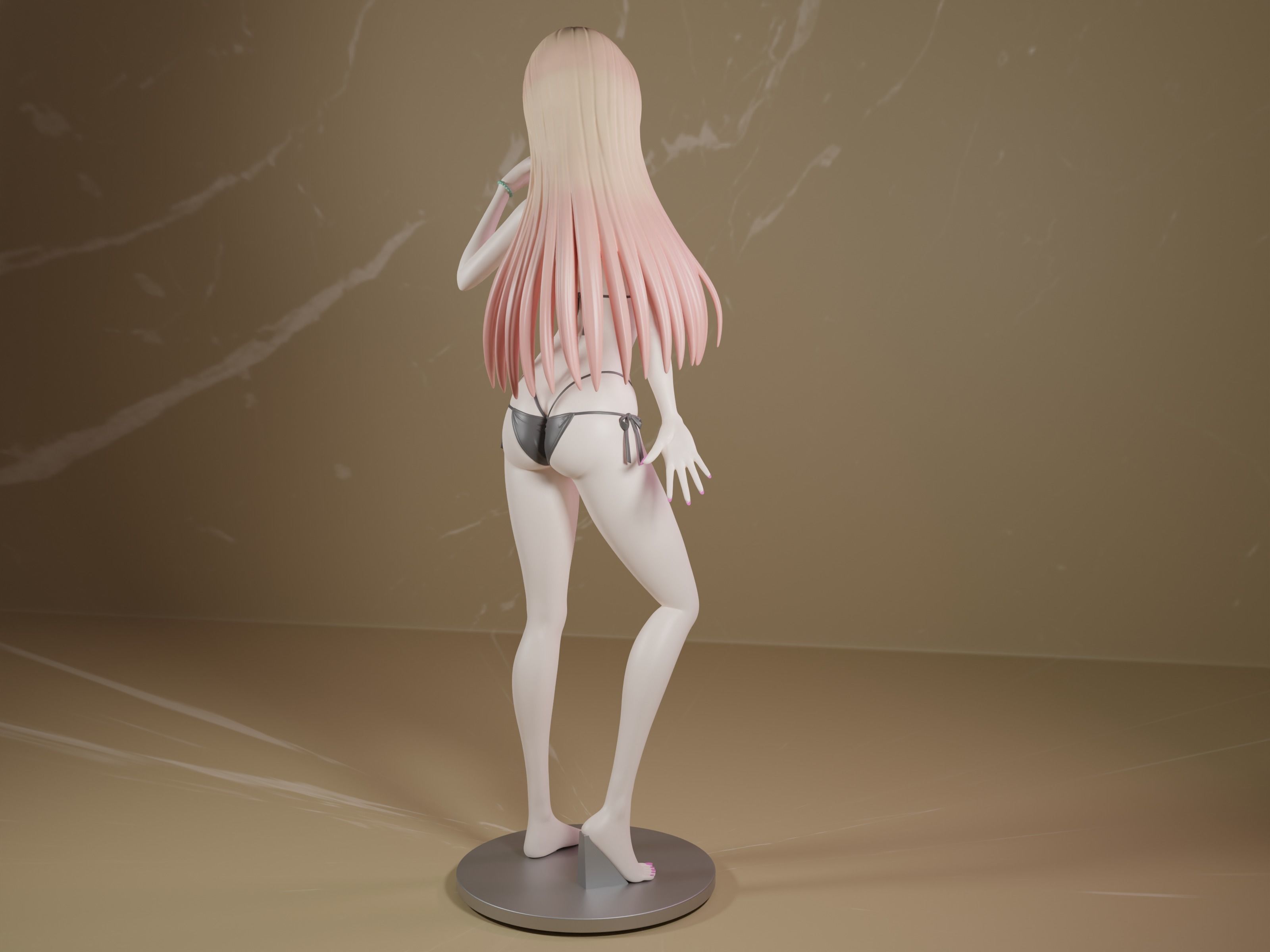 Marin bundle figure 3D Model Collection_11