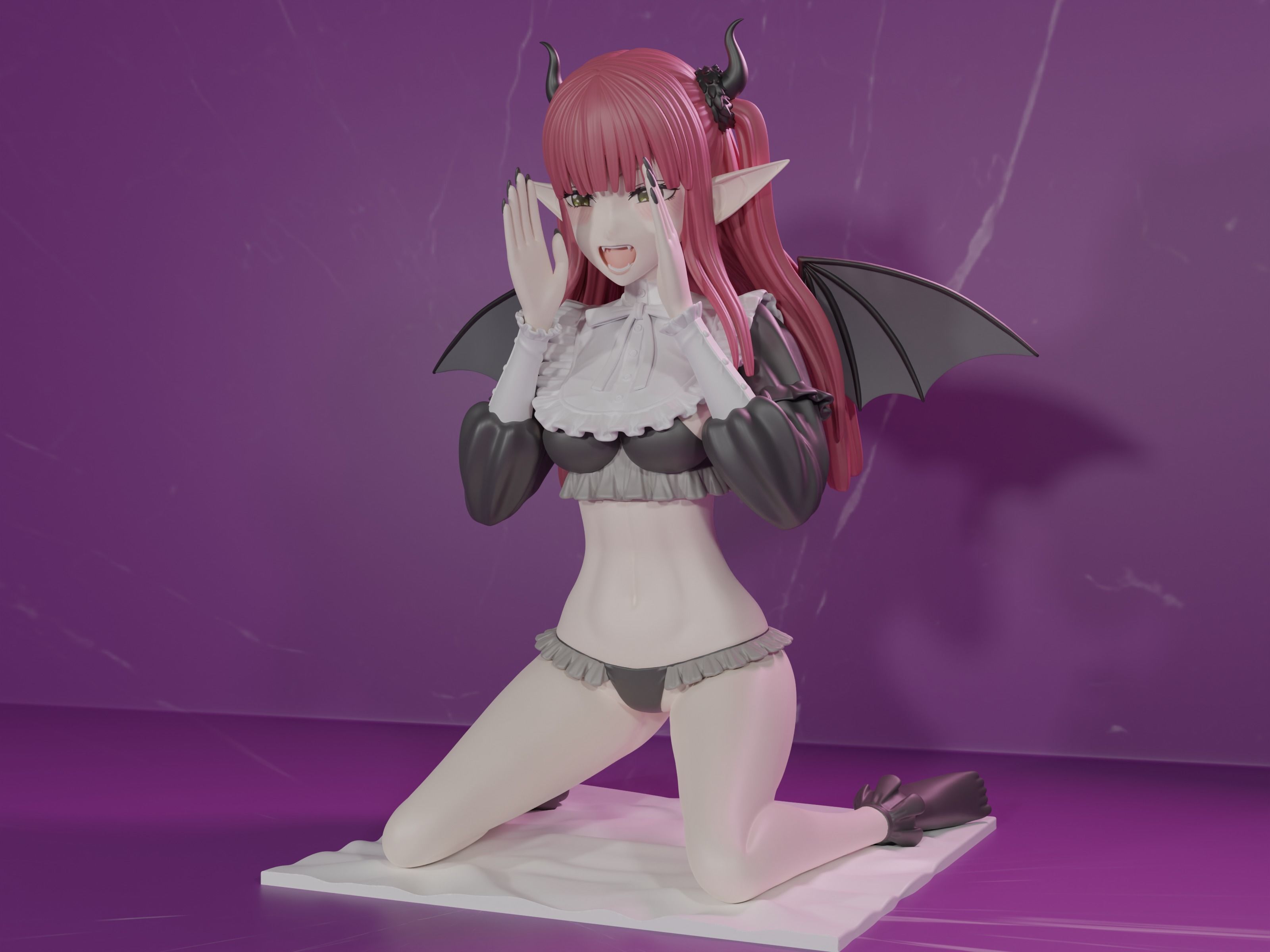 Marin bundle figure 3D Model Collection_21