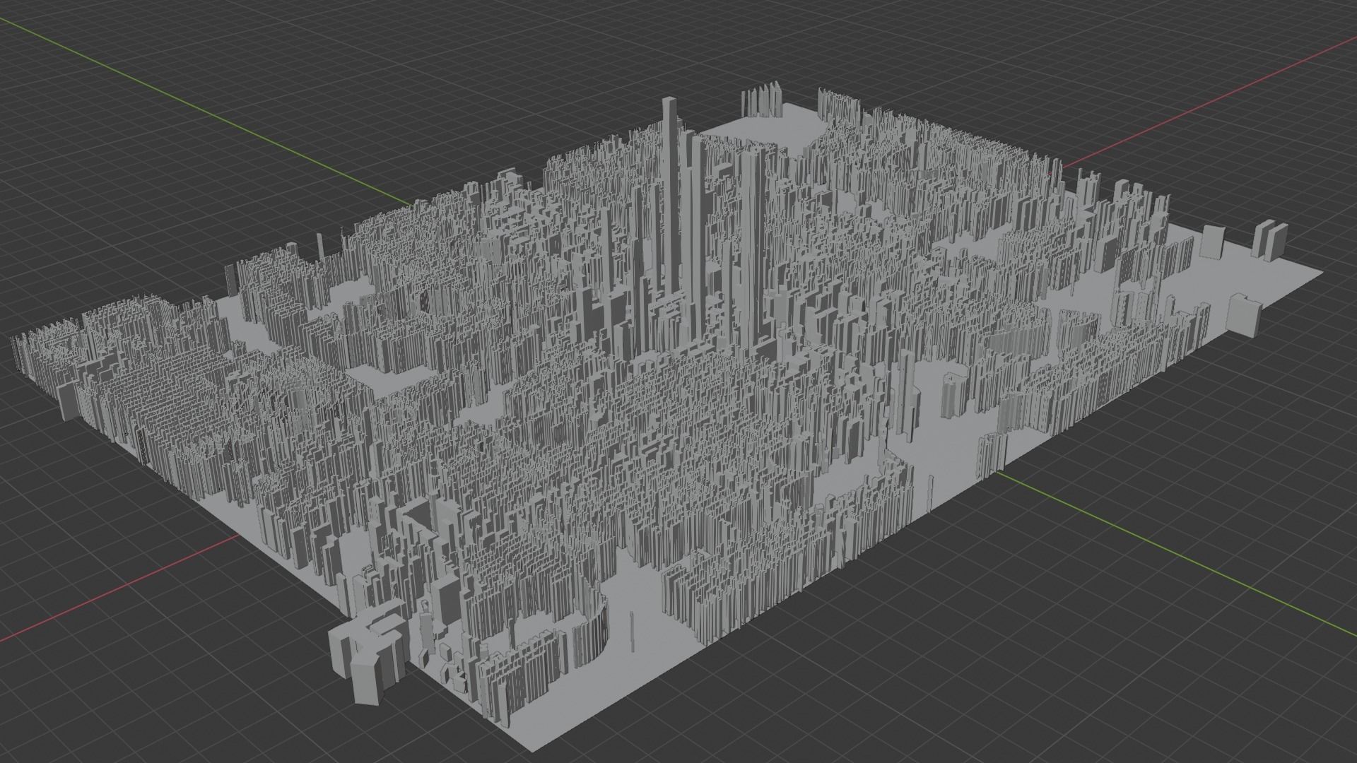 Orlando City Low-poly 3D model_6