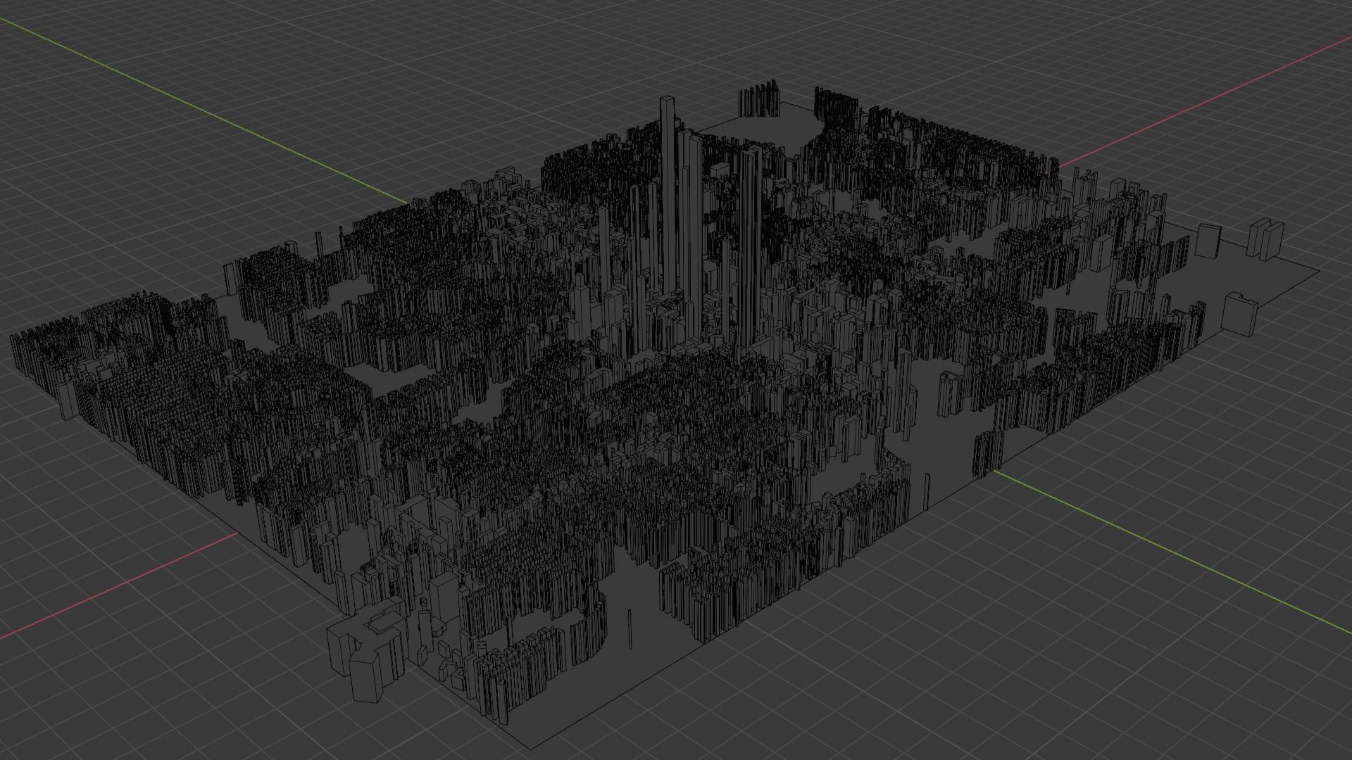 Orlando City Low-poly 3D model_7