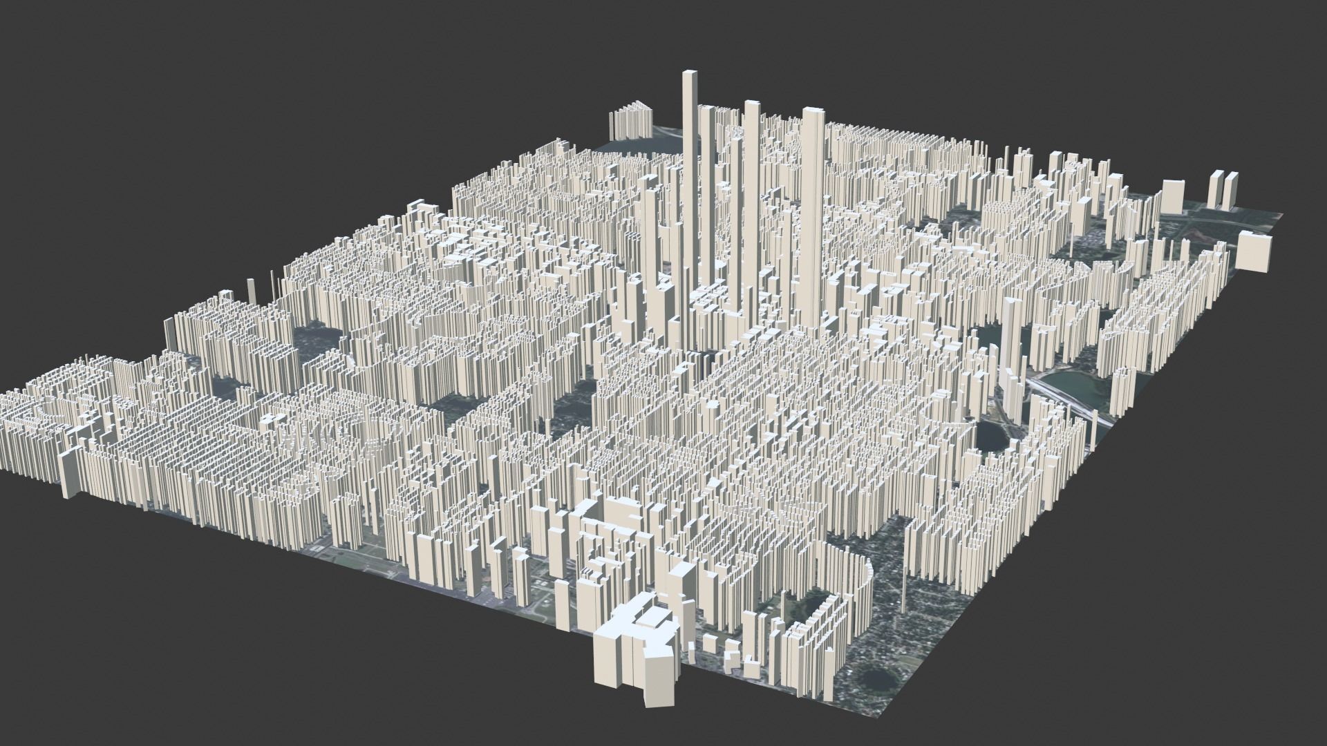 Orlando City Low-poly 3D model_3