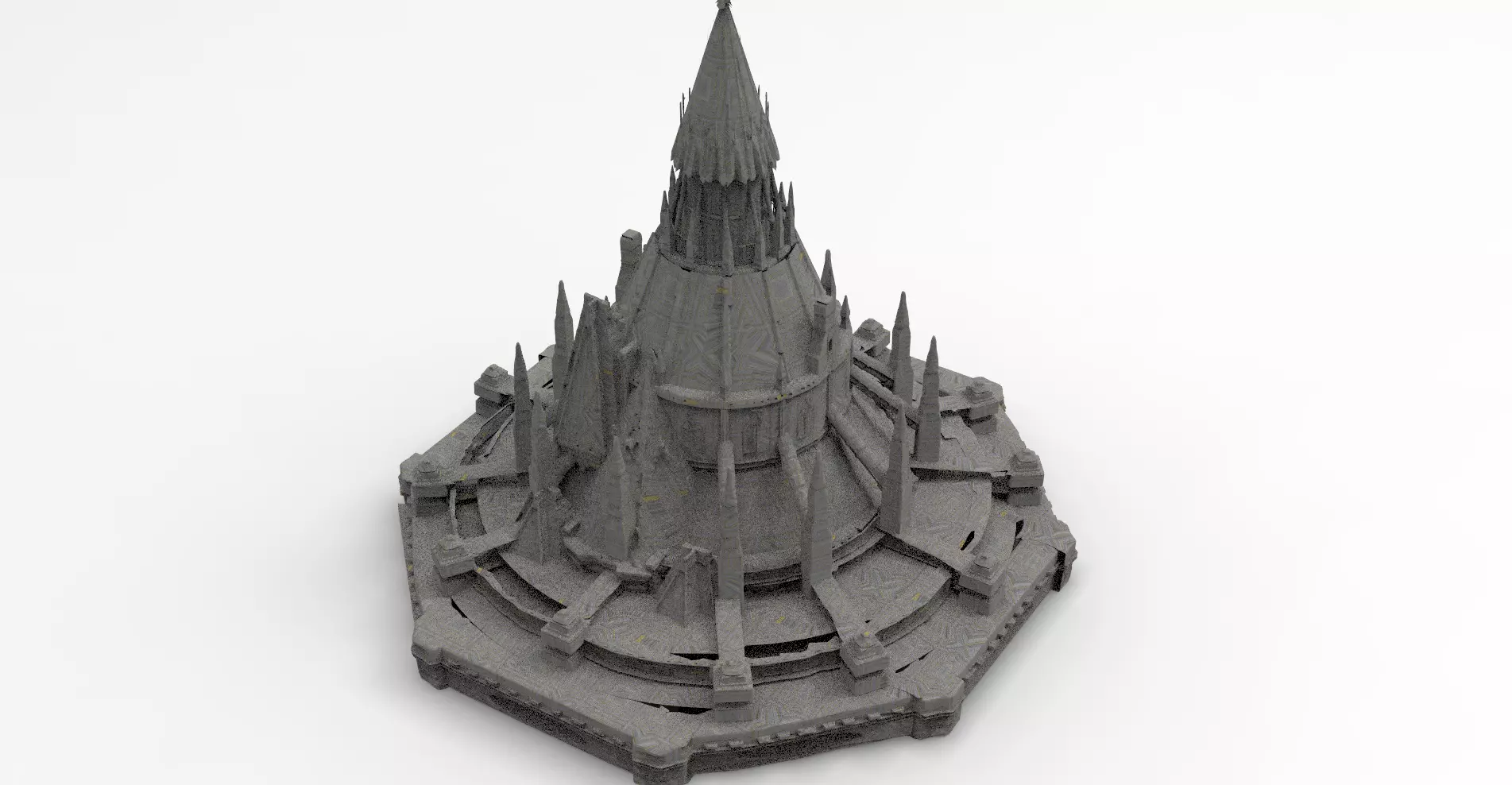 Arch Magician Tower Palace 13  3D model_0