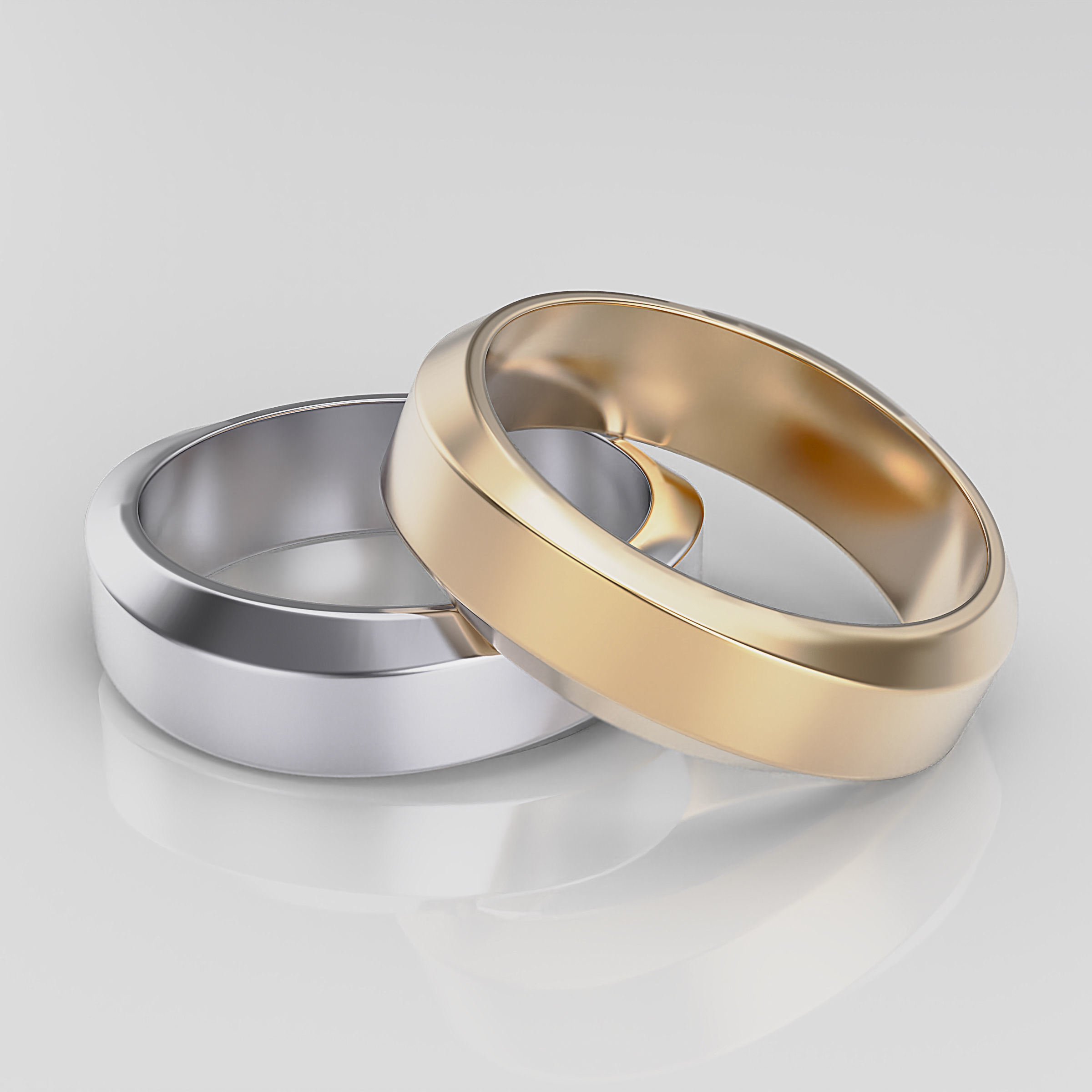 Wedding Band 3D print model_19