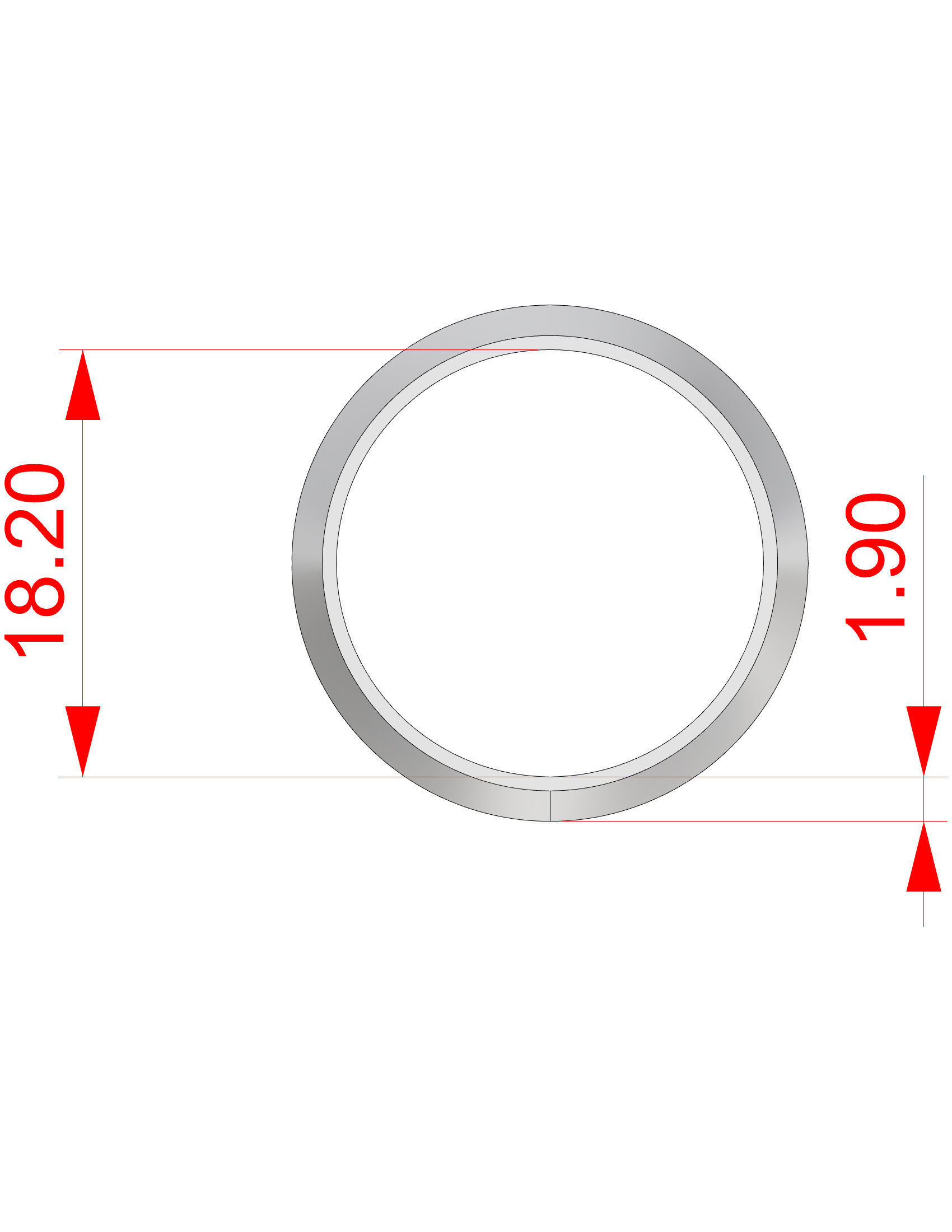 Wedding Band 3D print model_18