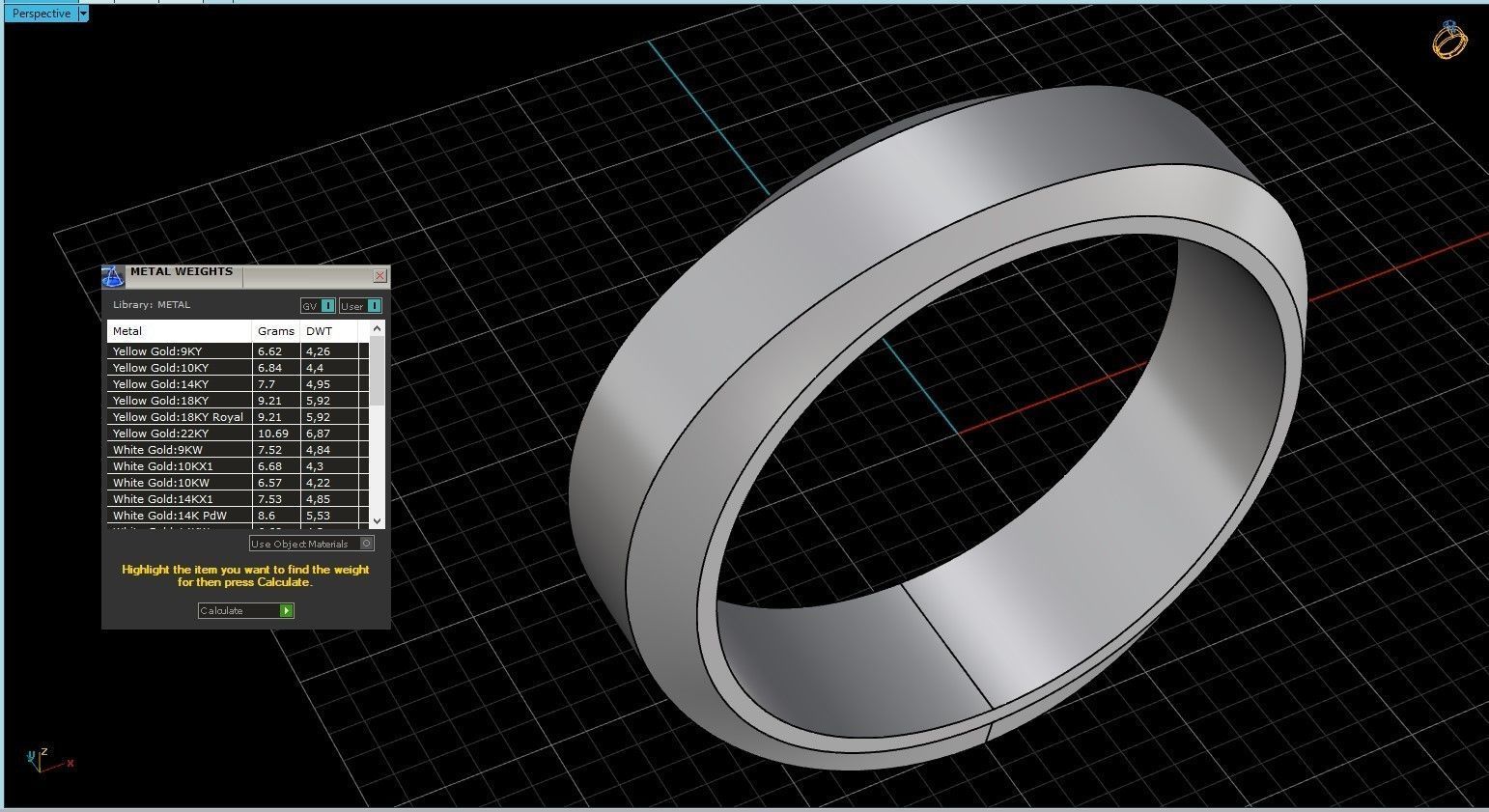 Wedding Band 3D print model_8