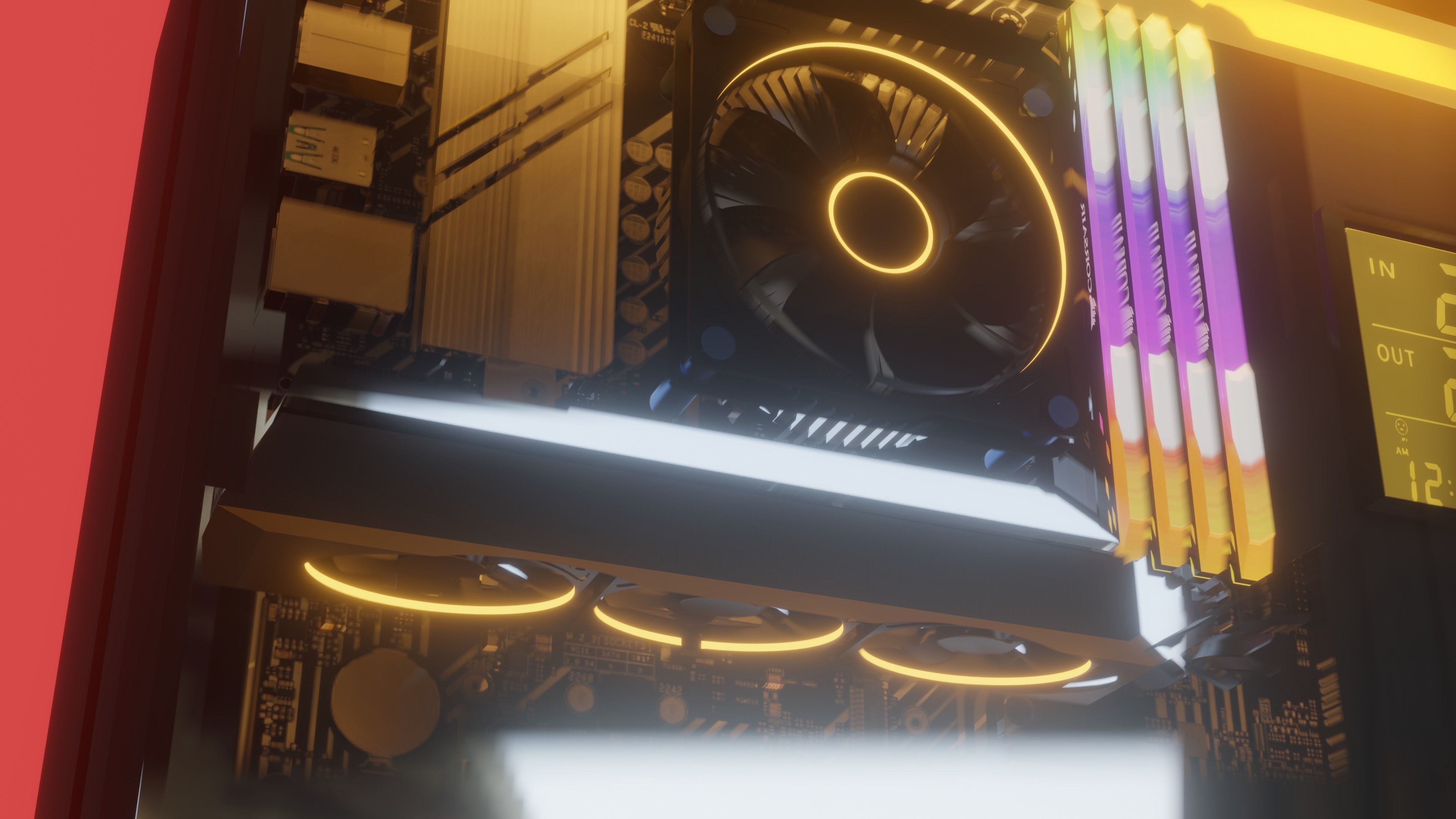 CPU complete version with parts 3D model_4