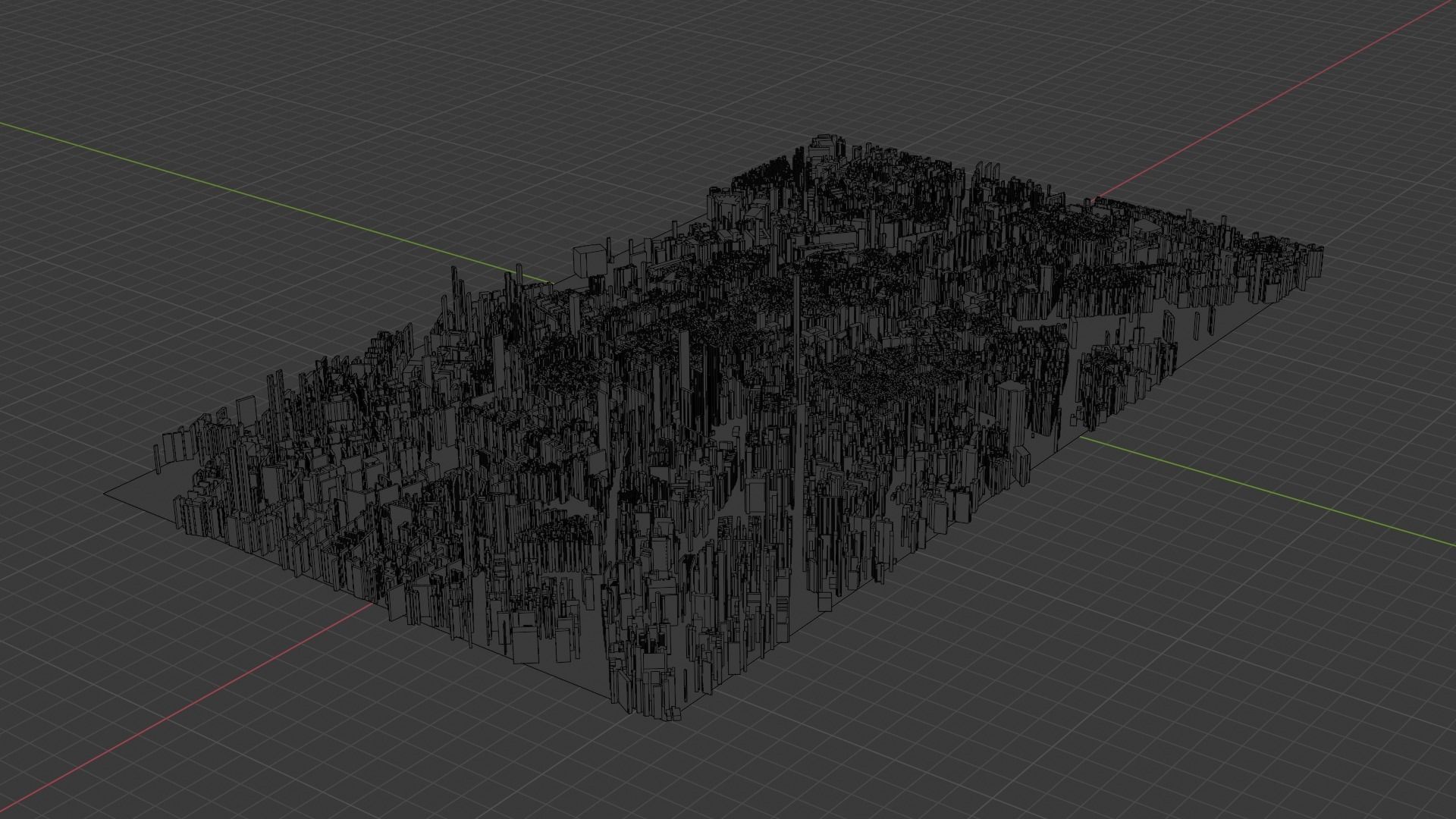 Sofia City Low-poly 3D model_7