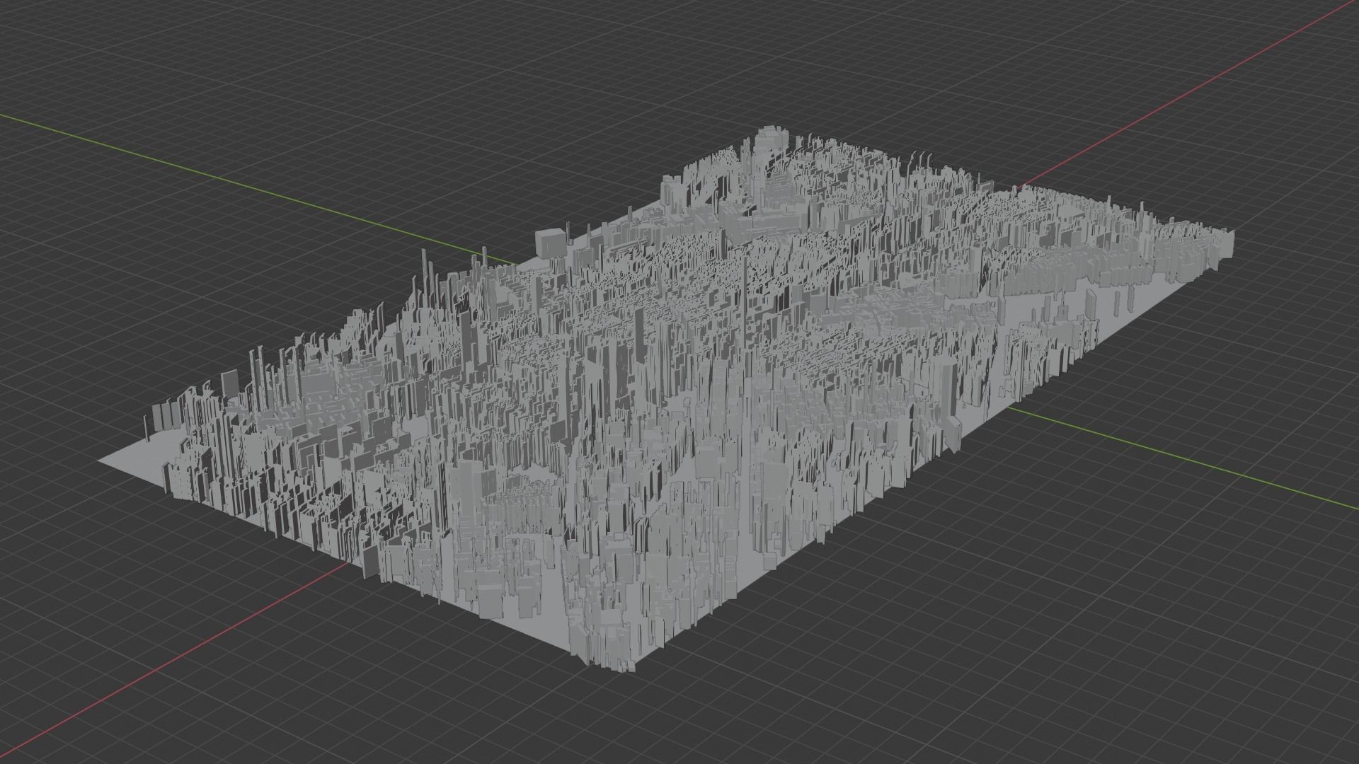 Sofia City Low-poly 3D model_6