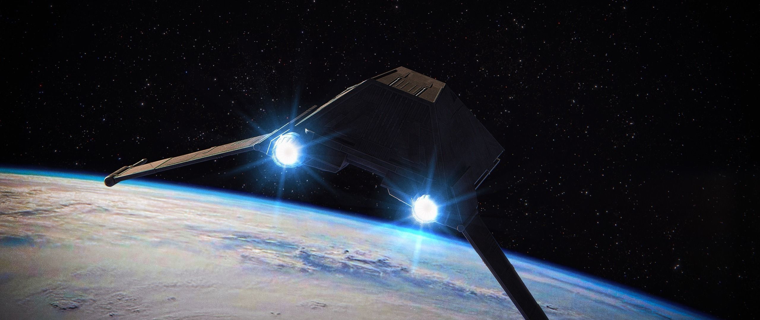 Inquisitor Scythe Transport - Star Wars Kenobi 3D model_4