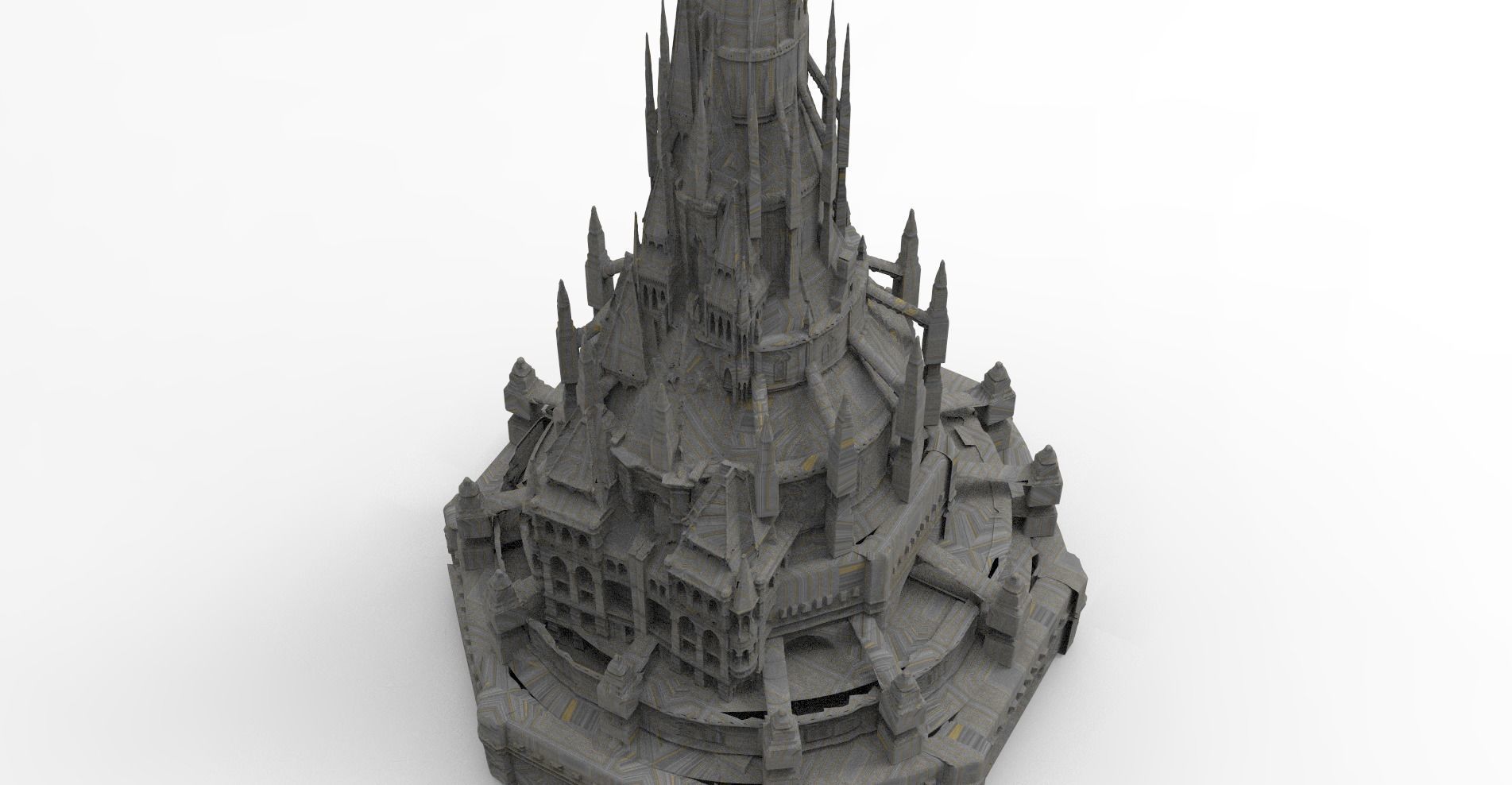  Magician Queens palace  3D model_1