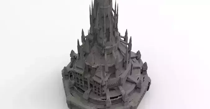  Magician Queens palace  3D model