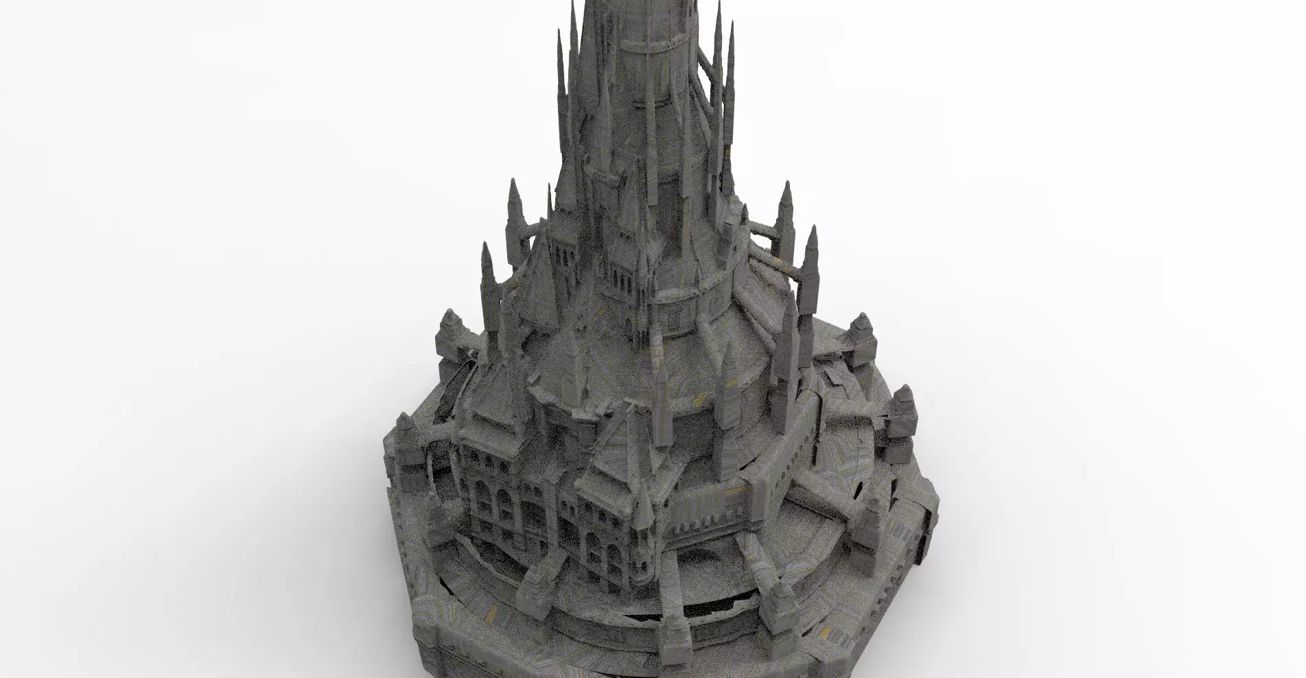  Magician Queens palace  3D model_0