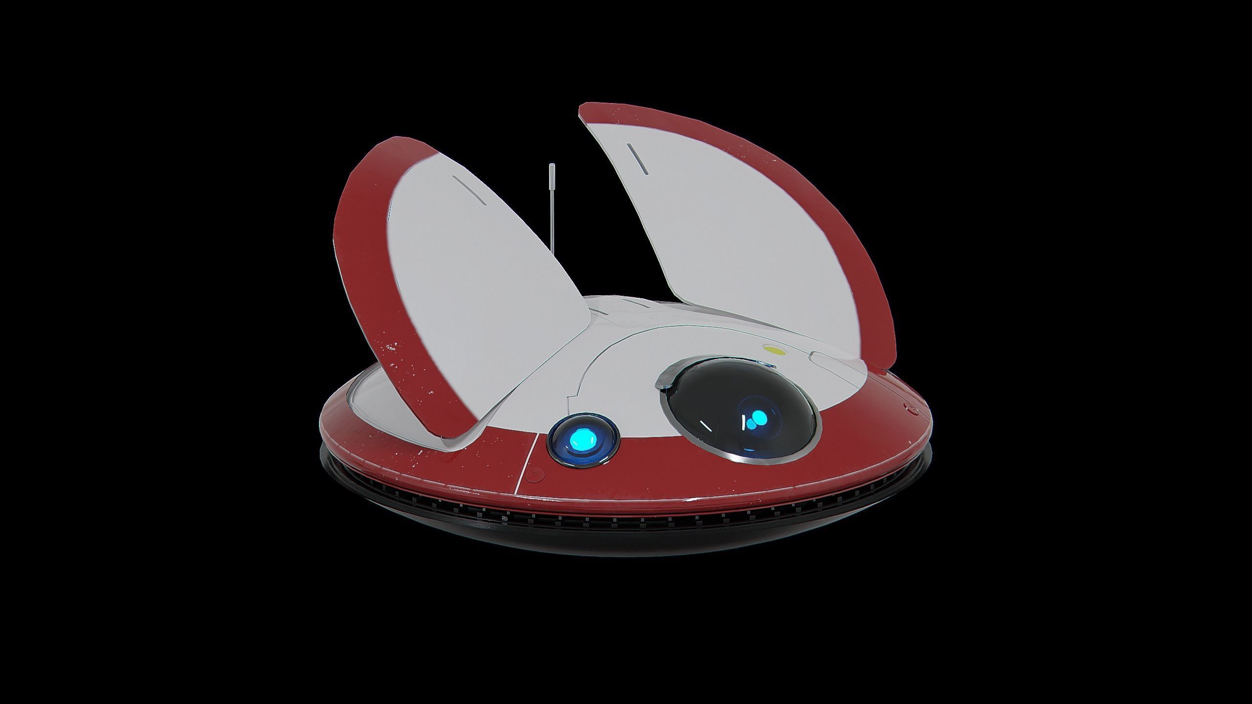 L0-LA59 Lola Leia droid from Kenobi - Star Wars Kenobi Low-poly 3D model_2