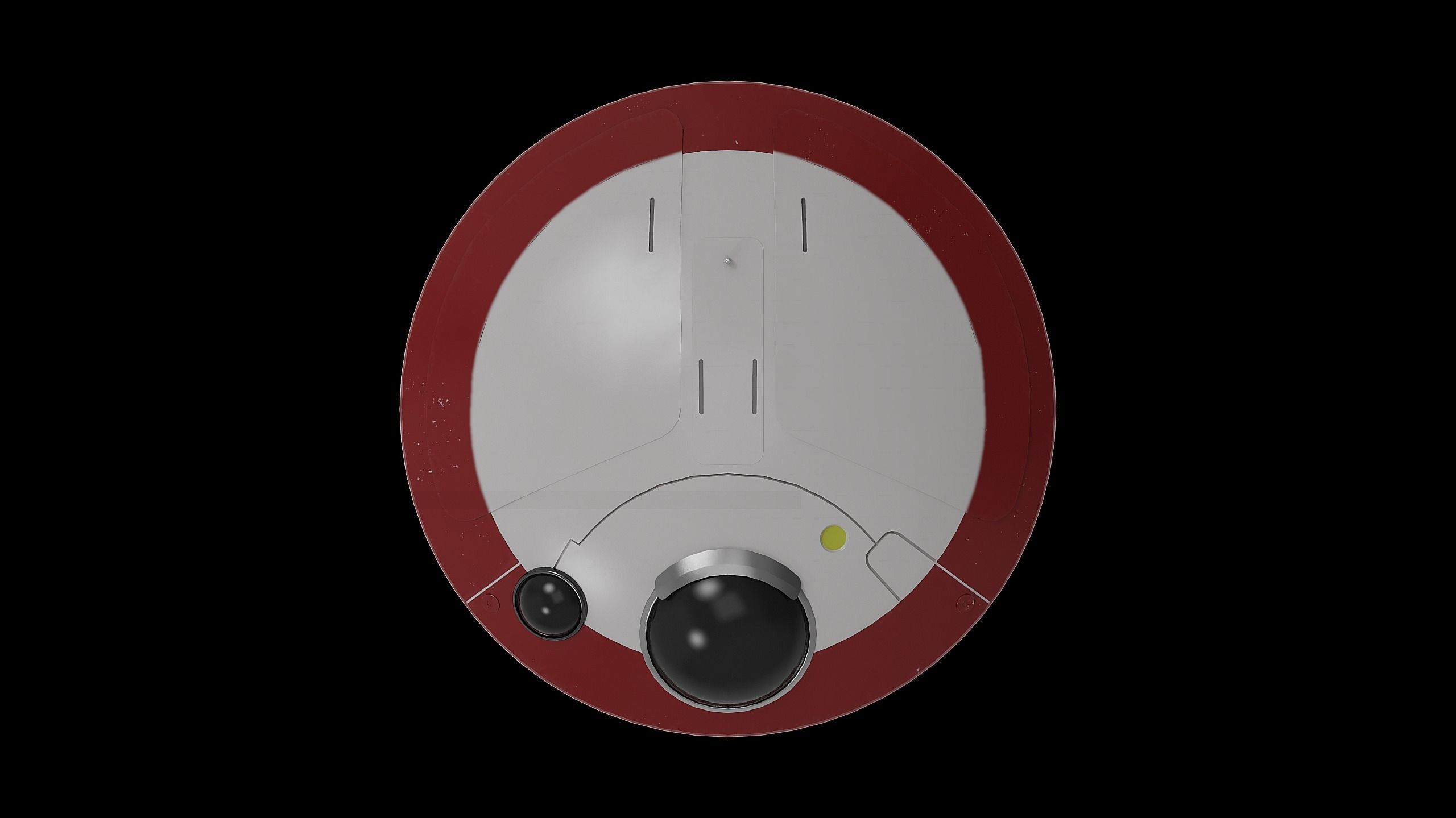 L0-LA59 Lola Leia droid from Kenobi - Star Wars Kenobi Low-poly 3D model_4