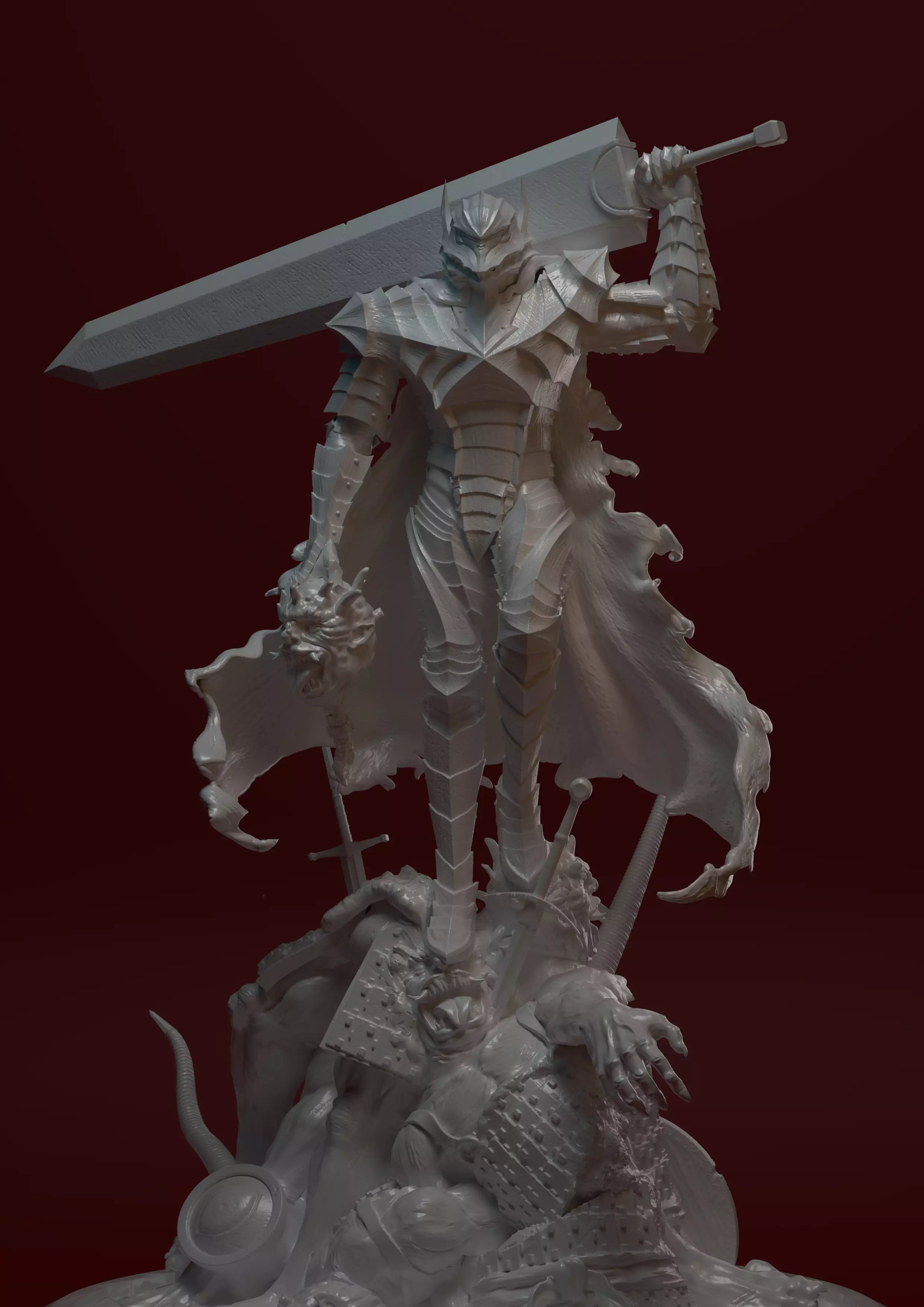 Guts Berserk 3D print model