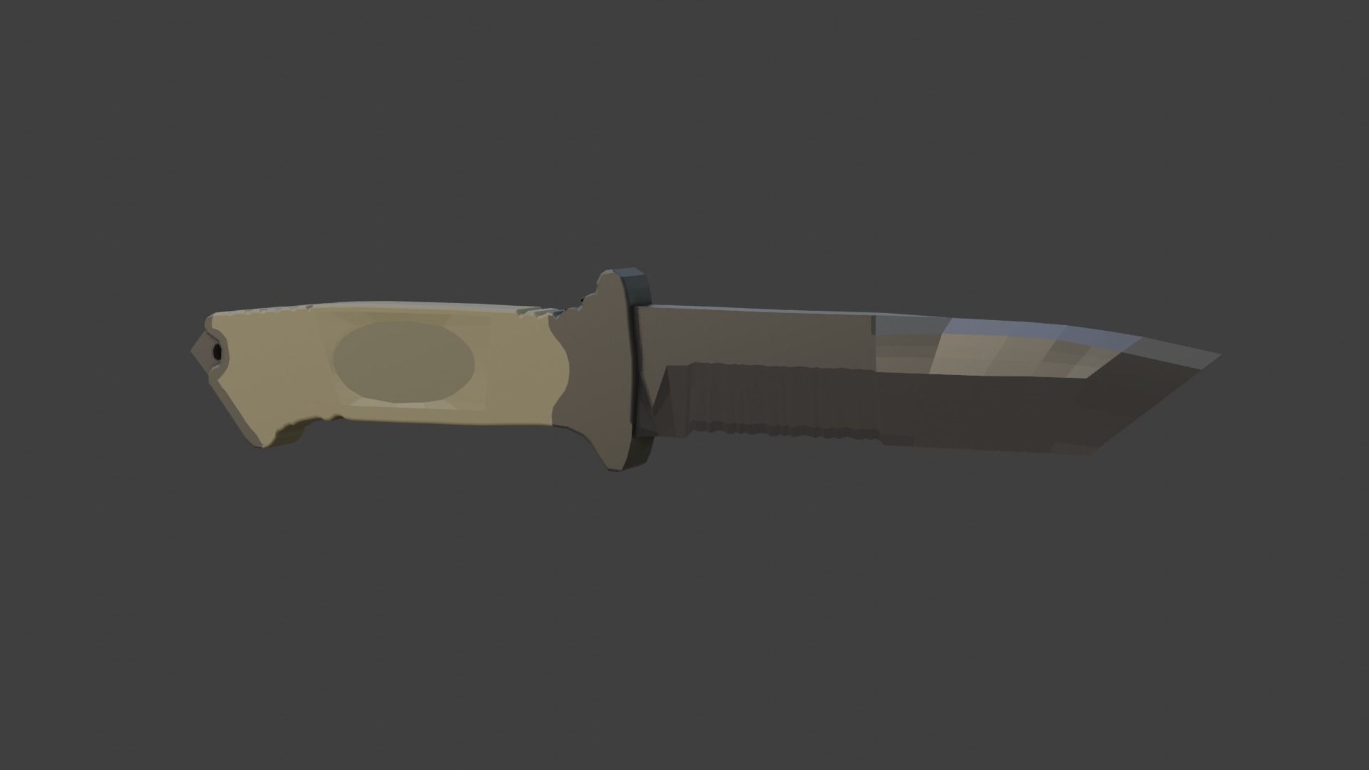 I made all the knives in cs go Low-poly 3D model_13