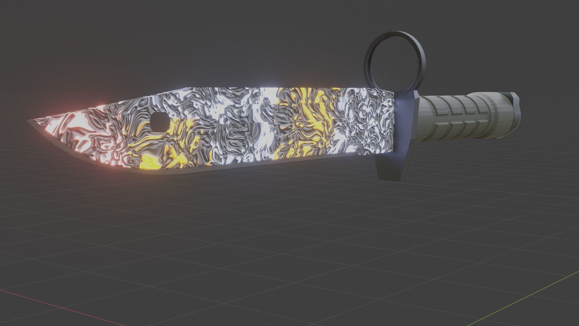 I made all the knives in cs go Low-poly 3D model_24