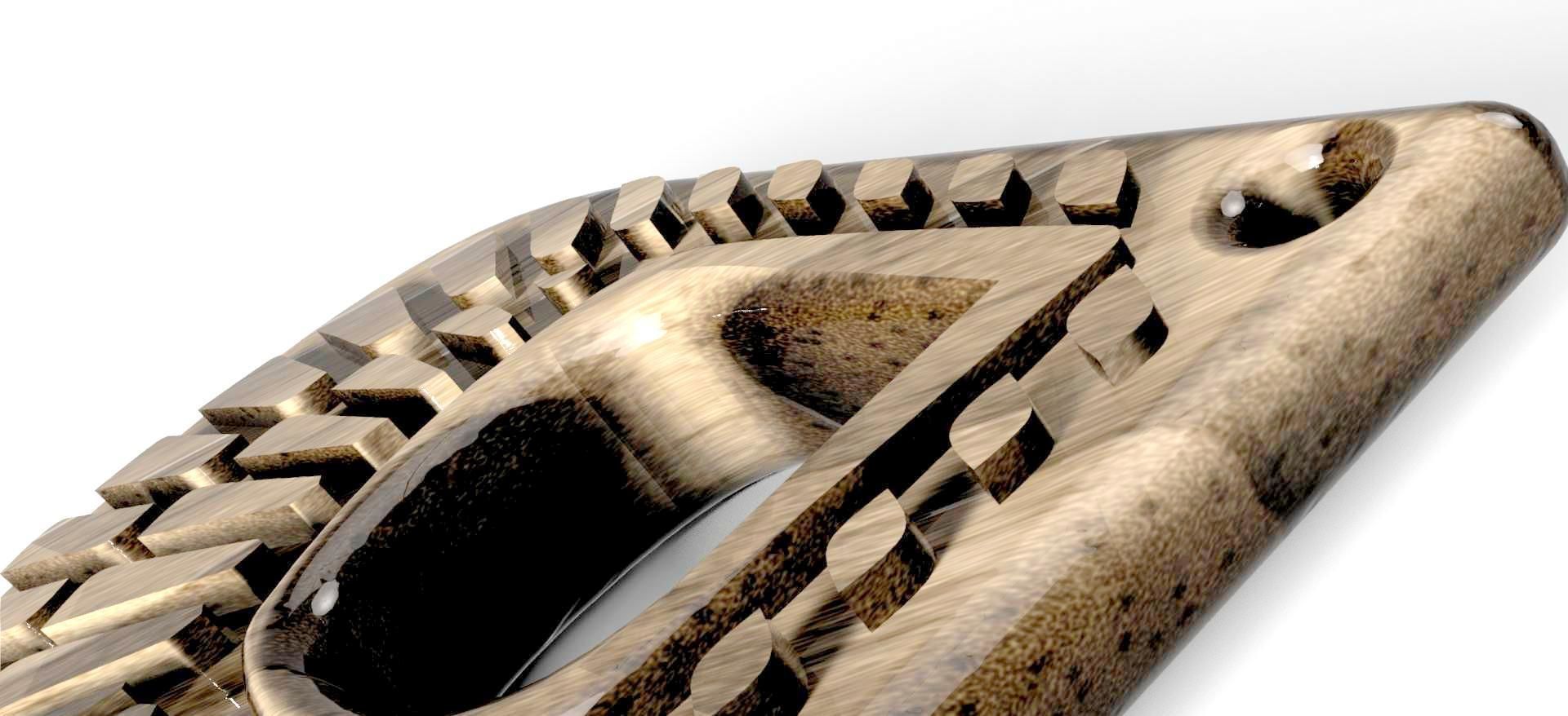 HM Earring or Necklace 012 Jewelry 3D print model_11