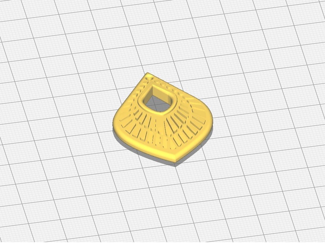 HM Earring or Necklace 012 Jewelry 3D print model_13