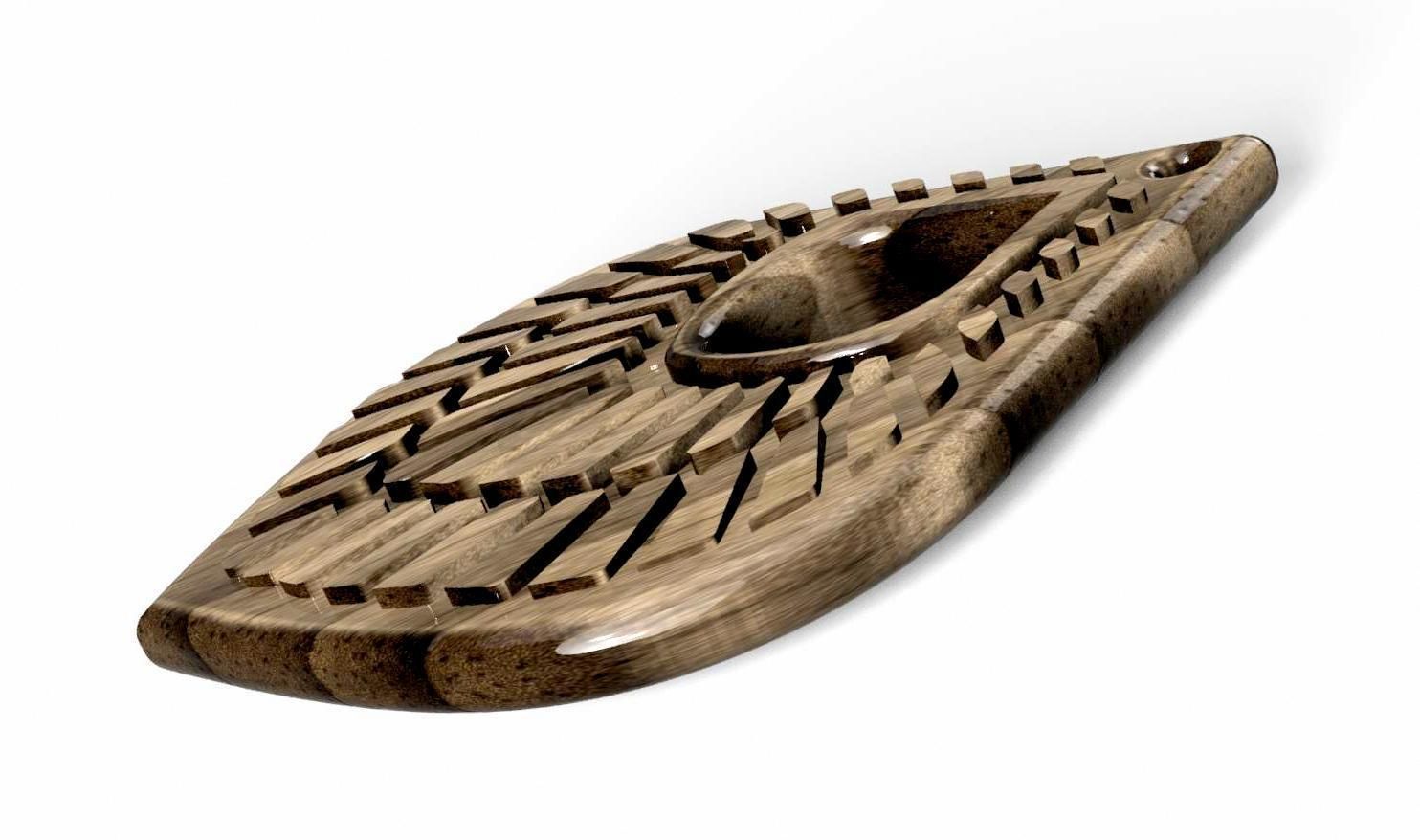 HM Earring or Necklace 012 Jewelry 3D print model_5