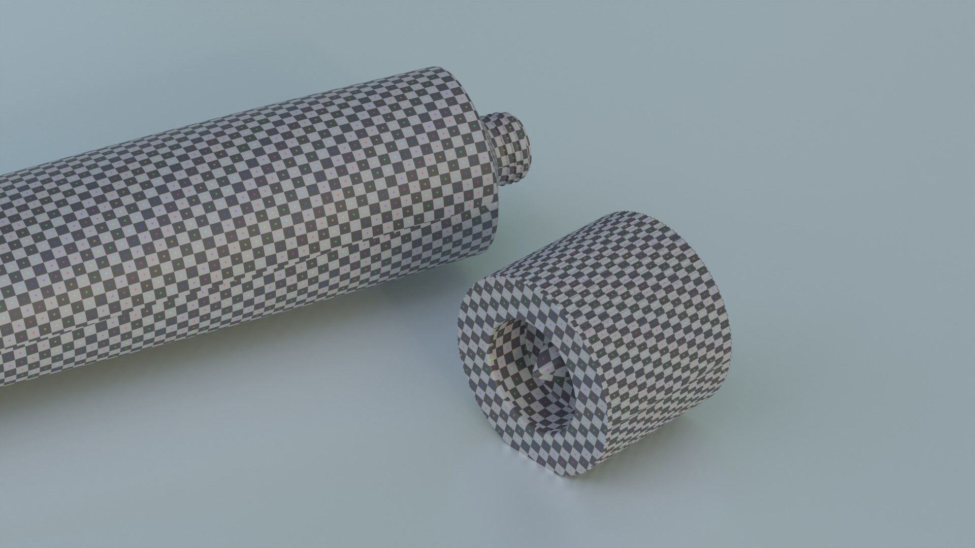 Cream tube mock up 3D model_10