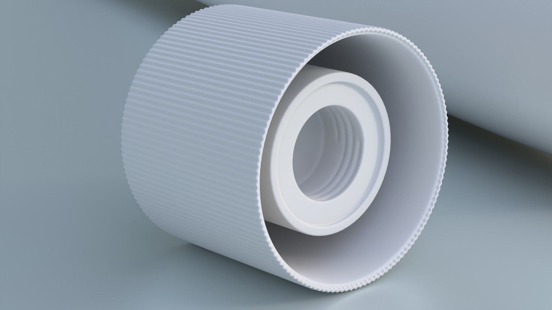Cream tube mock up 3D model_8