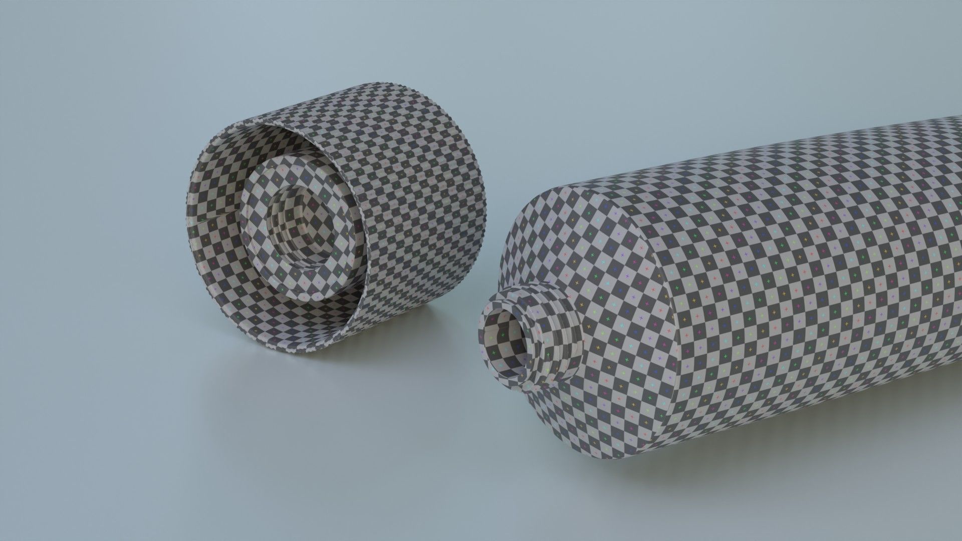 Cream tube mock up 3D model_9