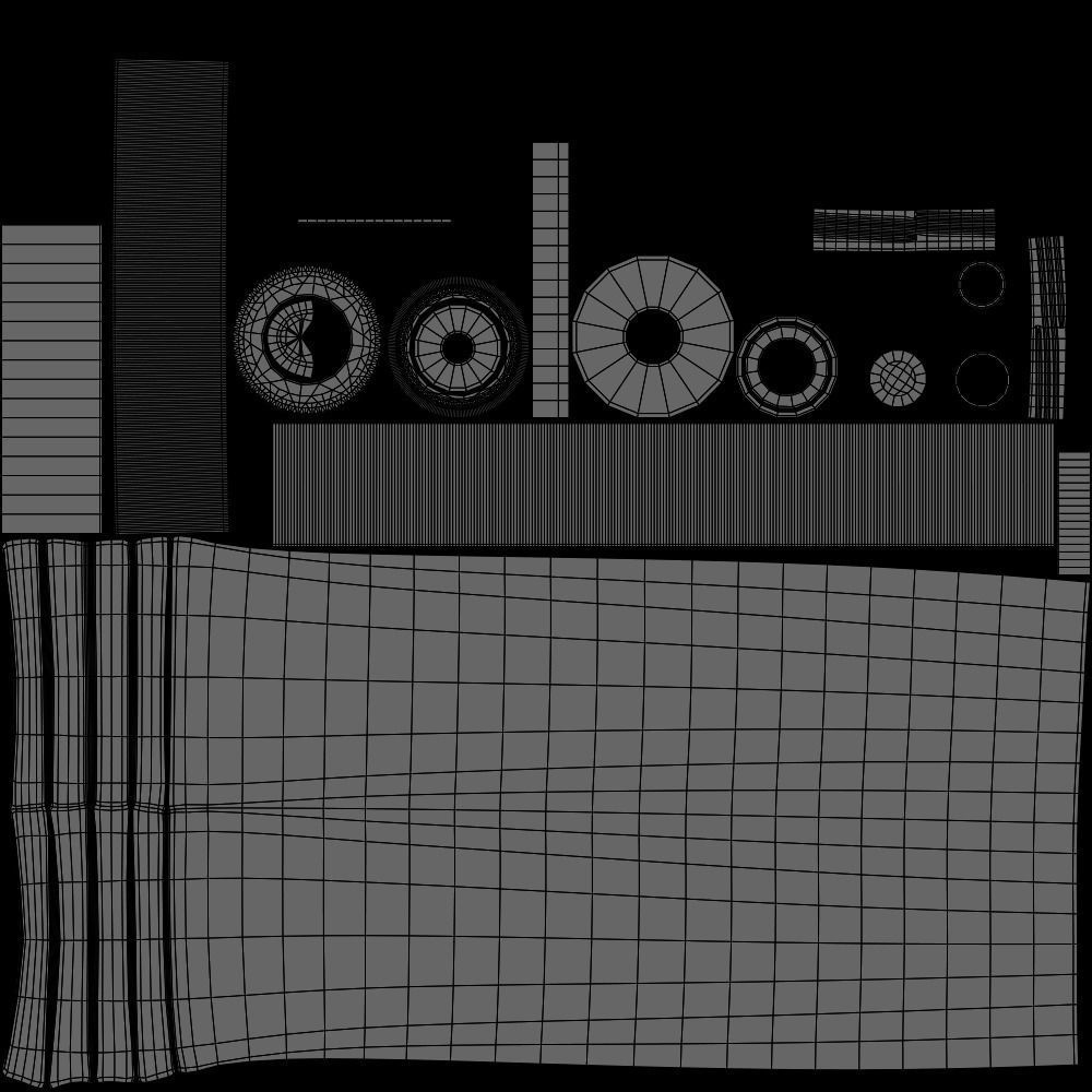 Cream tube mock up 3D model_19