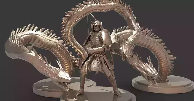 Dragon Master  3D model