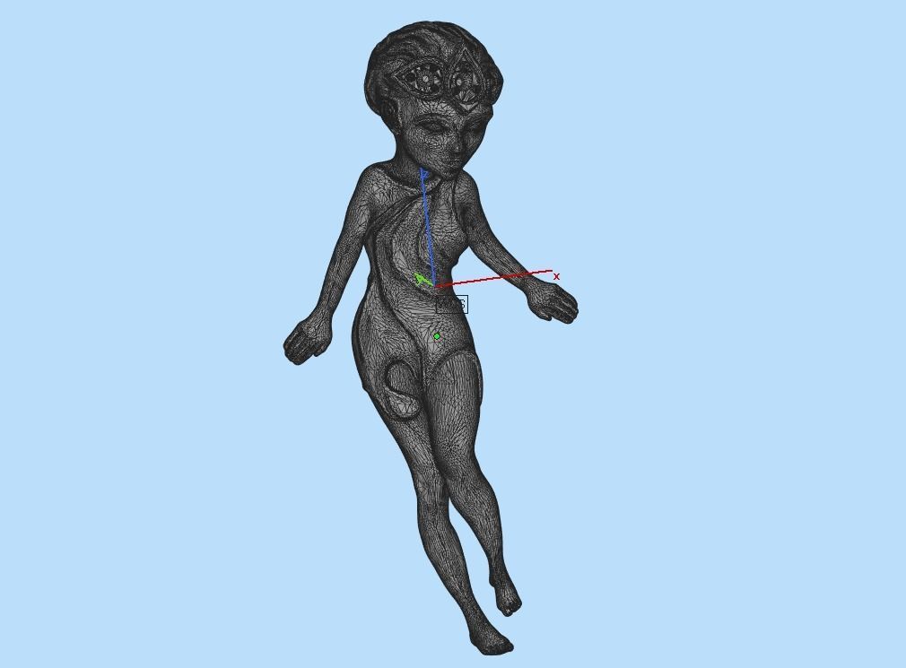 Fairy Necklace  3D print model_15