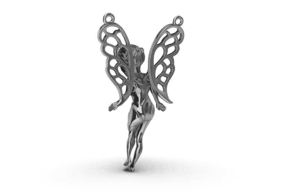 Fairy Necklace  3D print model_7