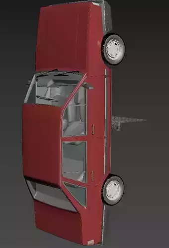 Volkswagen Santana CN-spec 1985 3D model