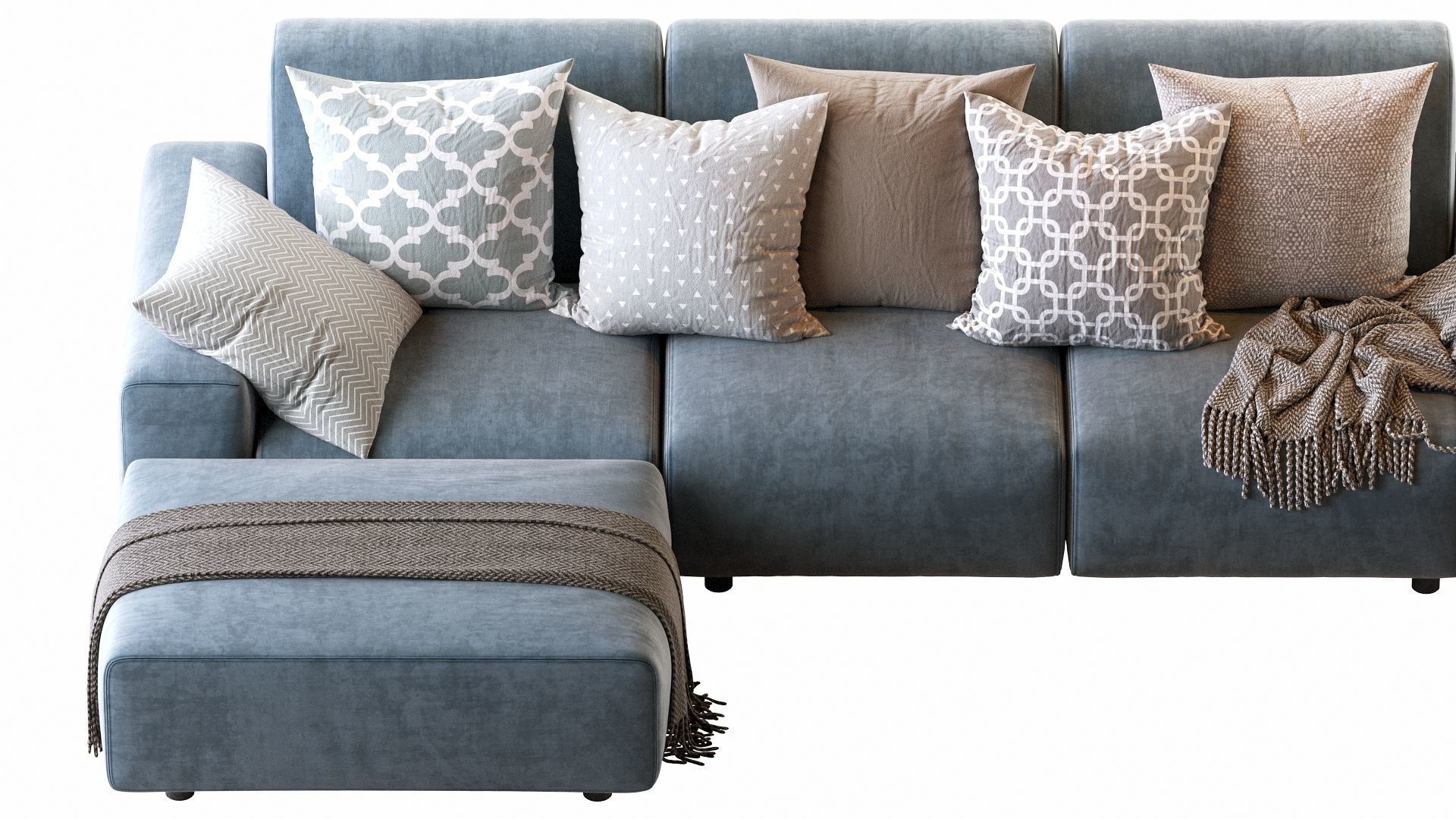 Sofa Aston02 3D model_8