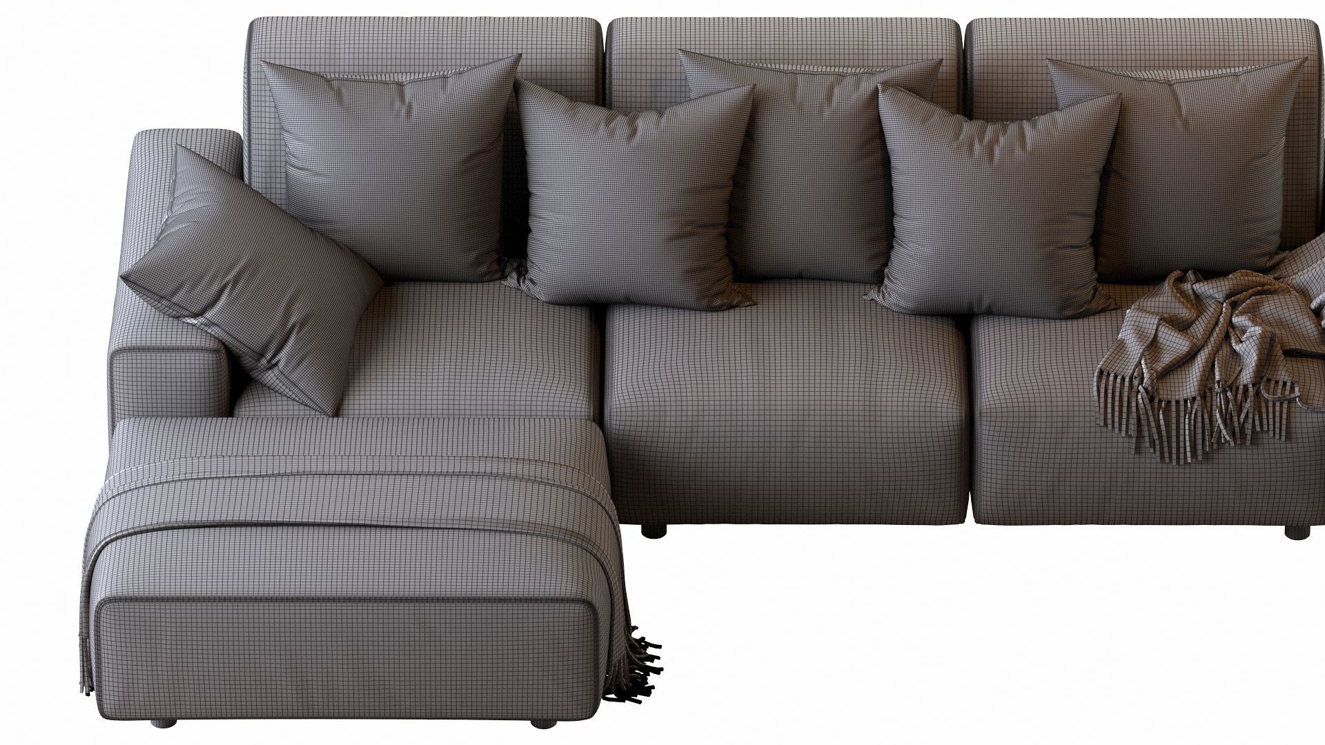 Sofa Aston02 3D model_22