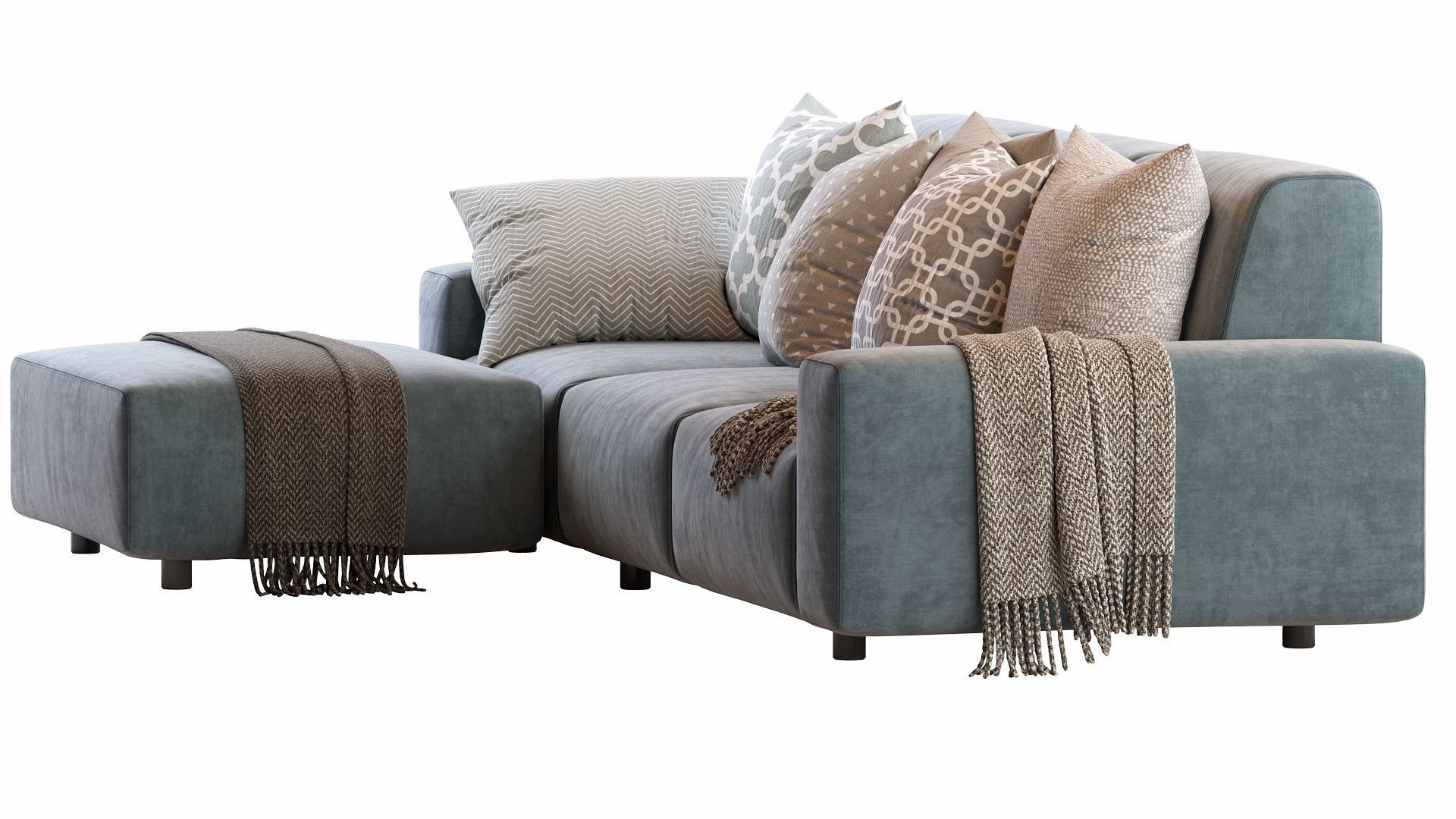 Sofa Aston02 3D model_12