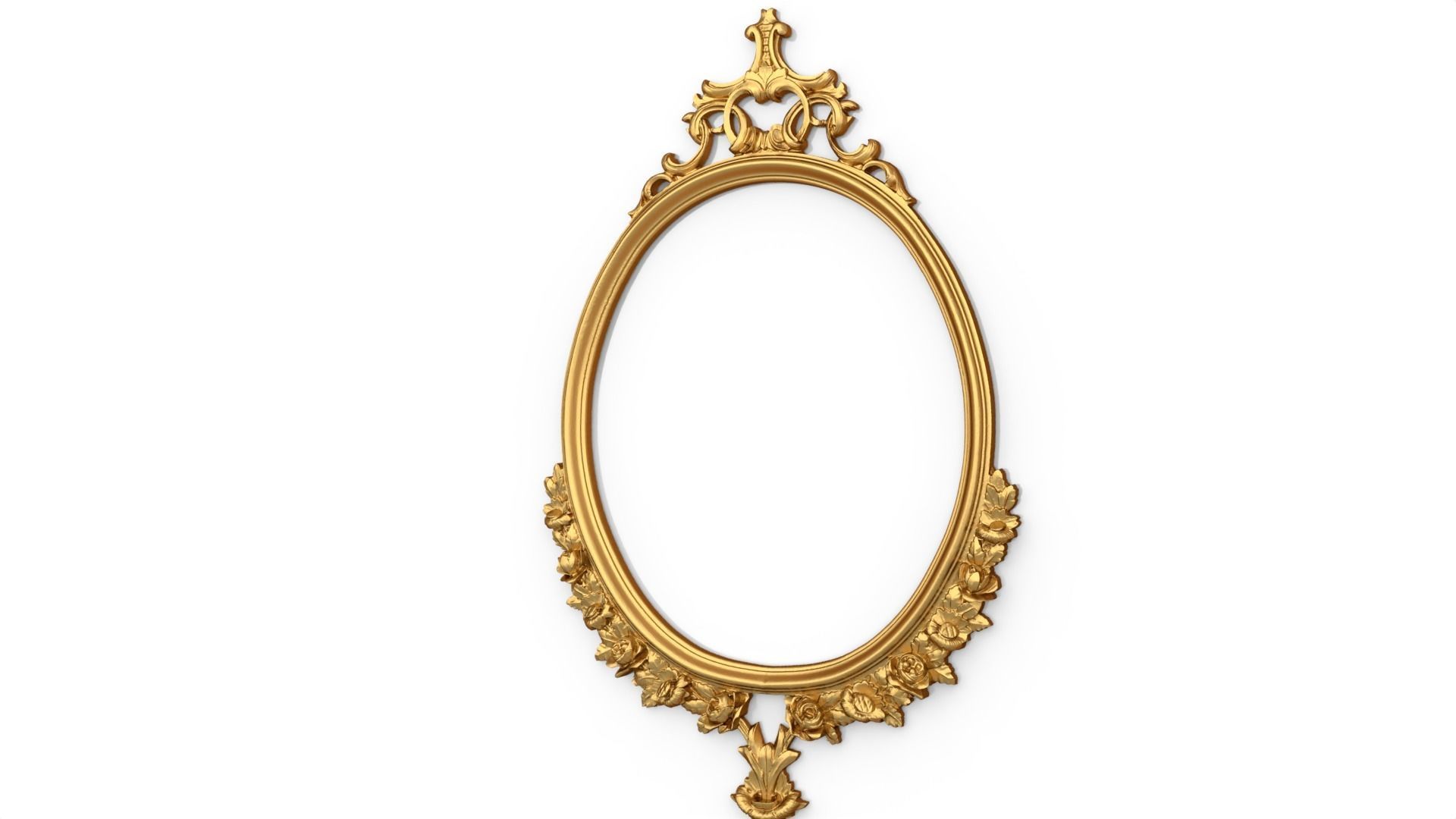 Frame mirror 45 3D print model_2