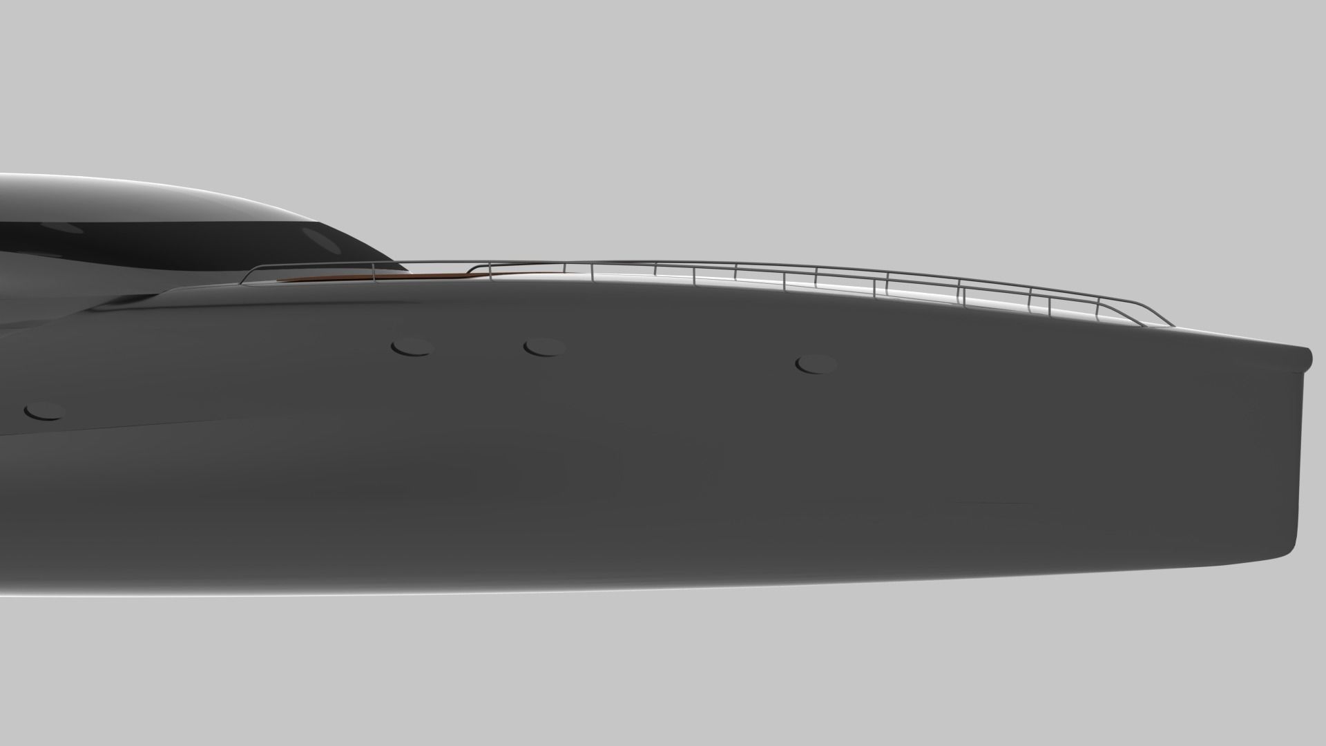 NEW EXCLUSIVE YACHT Low-poly 3D model_31