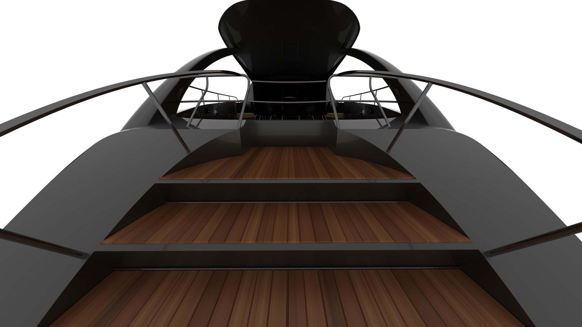 NEW EXCLUSIVE YACHT Low-poly 3D model_21