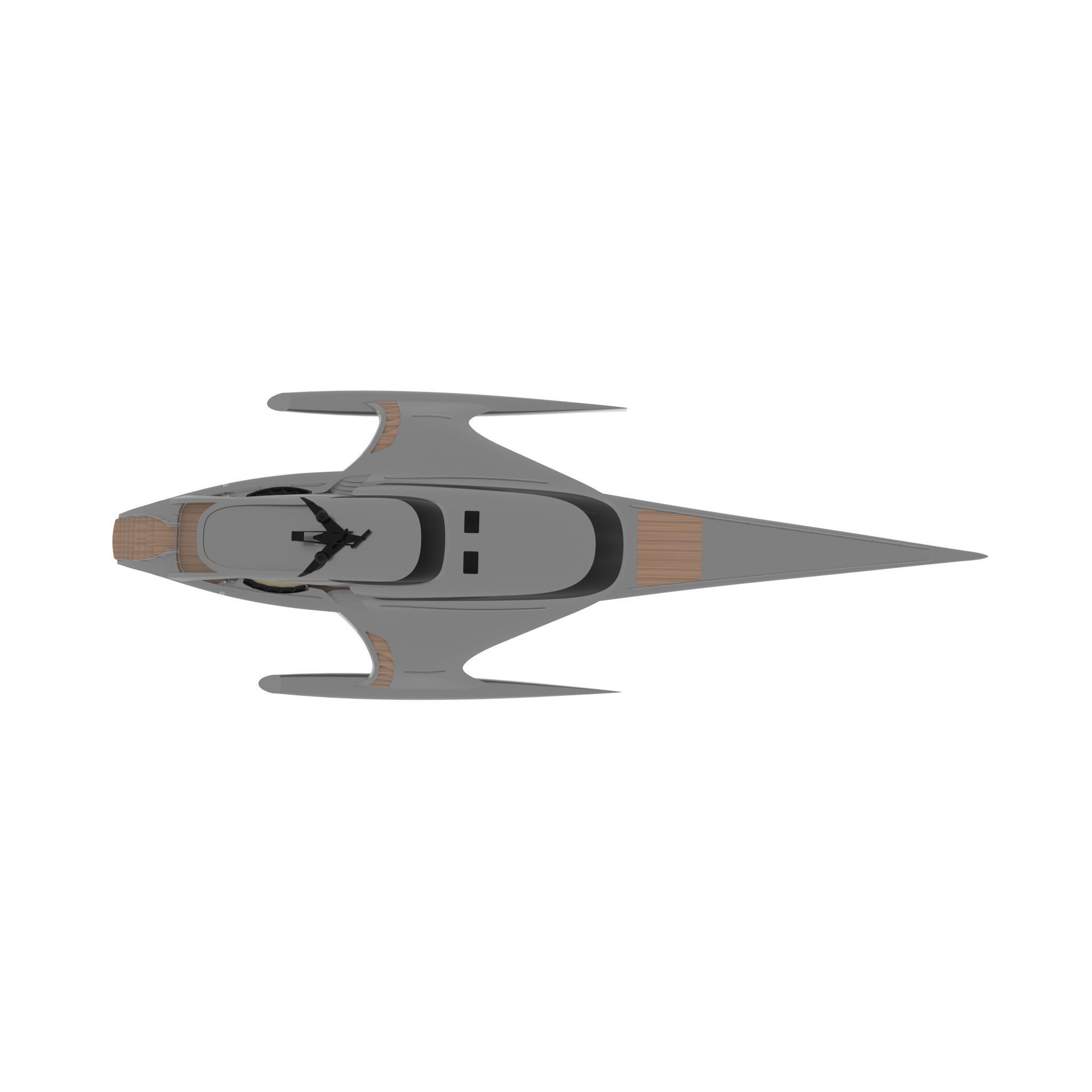 NEW EXCLUSIVE YACHT Low-poly 3D model_42