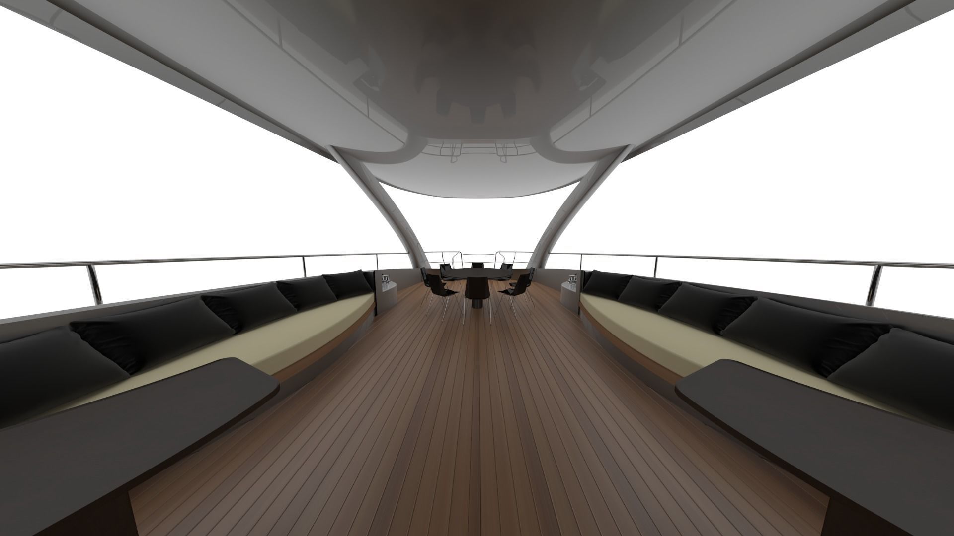 NEW EXCLUSIVE YACHT Low-poly 3D model_16