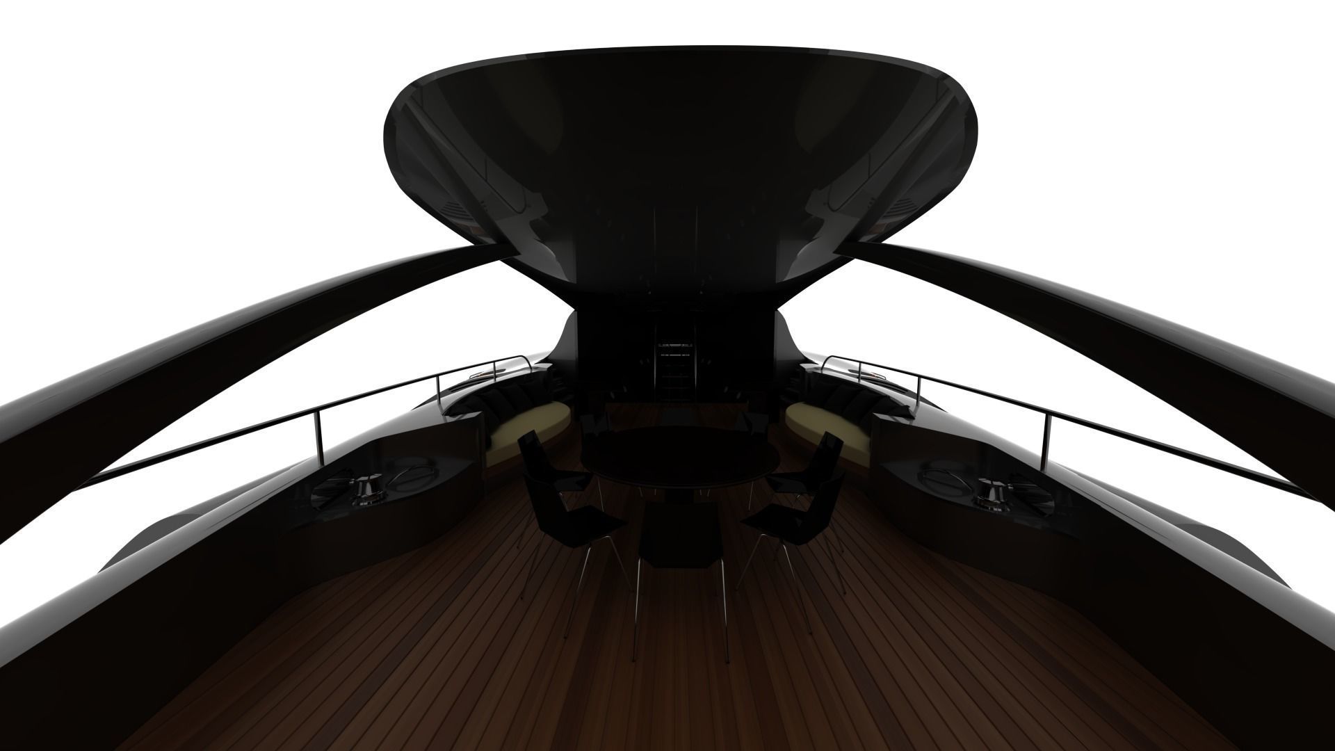NEW EXCLUSIVE YACHT Low-poly 3D model_23
