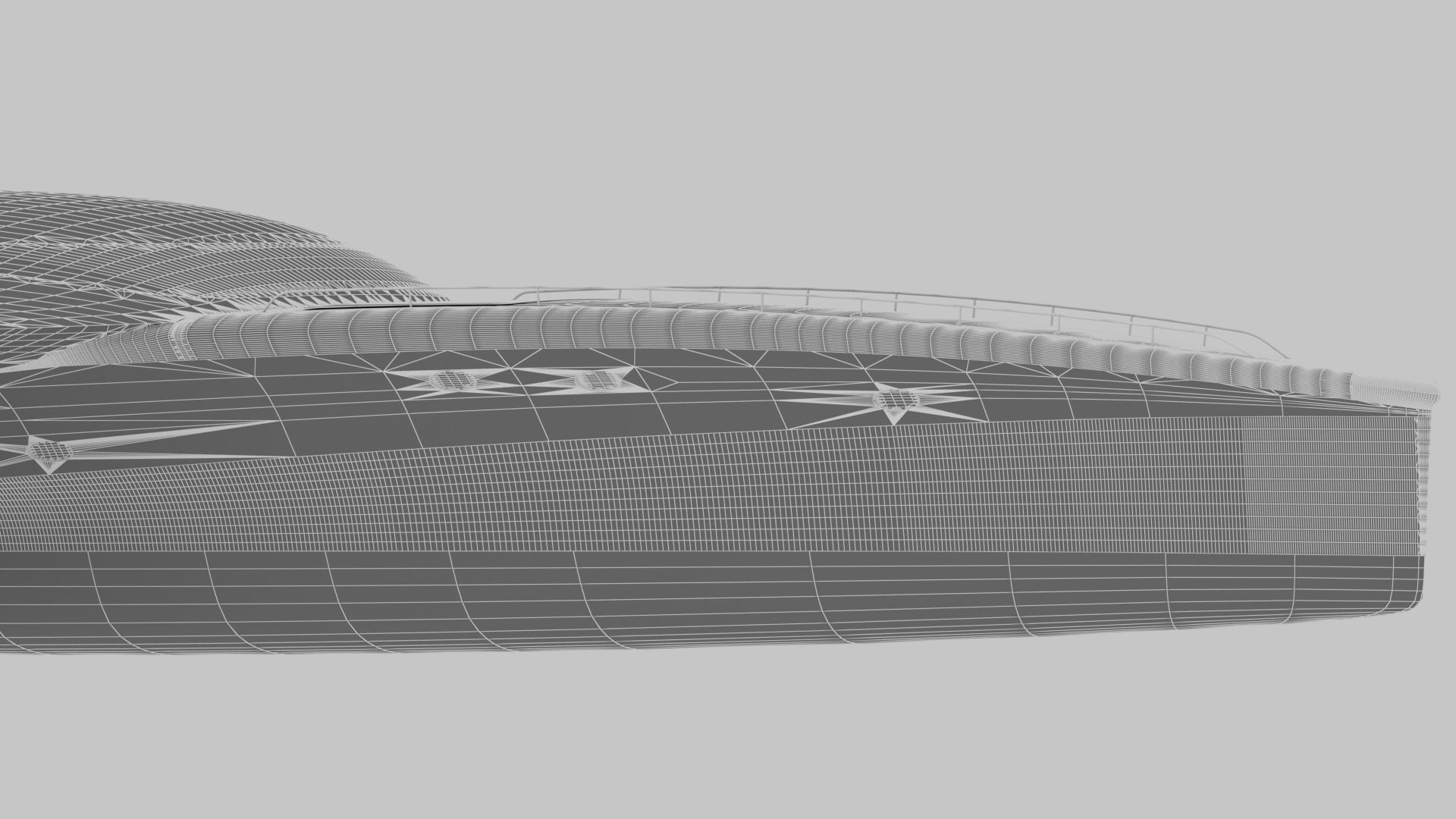 NEW EXCLUSIVE YACHT Low-poly 3D model_32