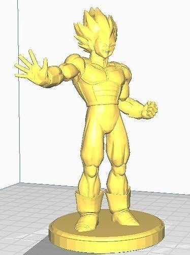 VEGETA BIG BANG ATTACK 3D print model