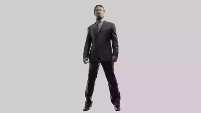 Tony Stark Iron Man Marvel Hero 3D Model High Ploy 3D model