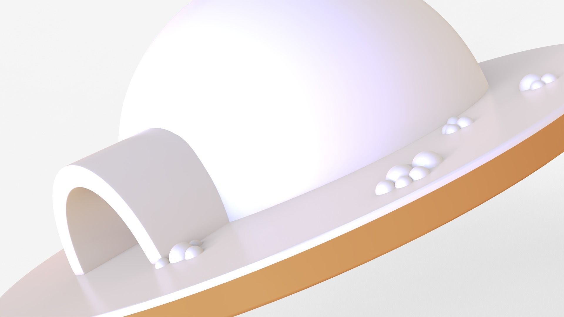 Toon Igloo 3D model_3