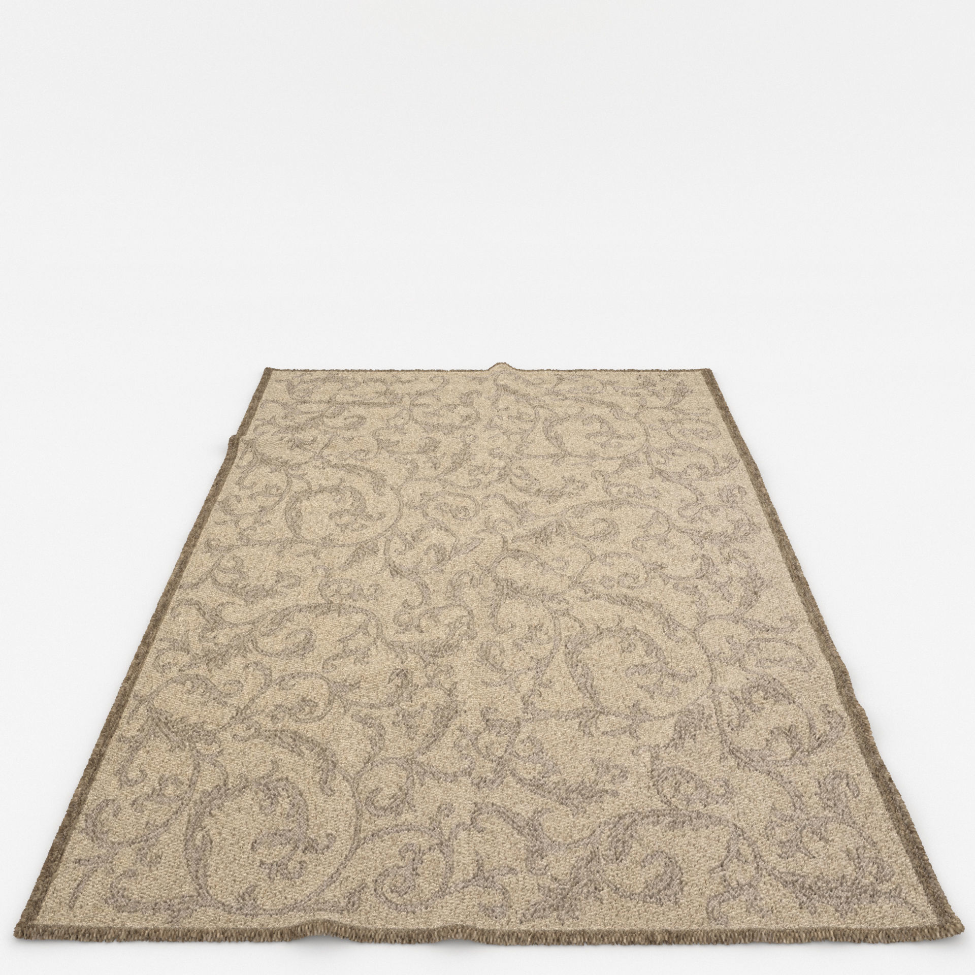 Rugs No 671 Low-poly 3D model_7